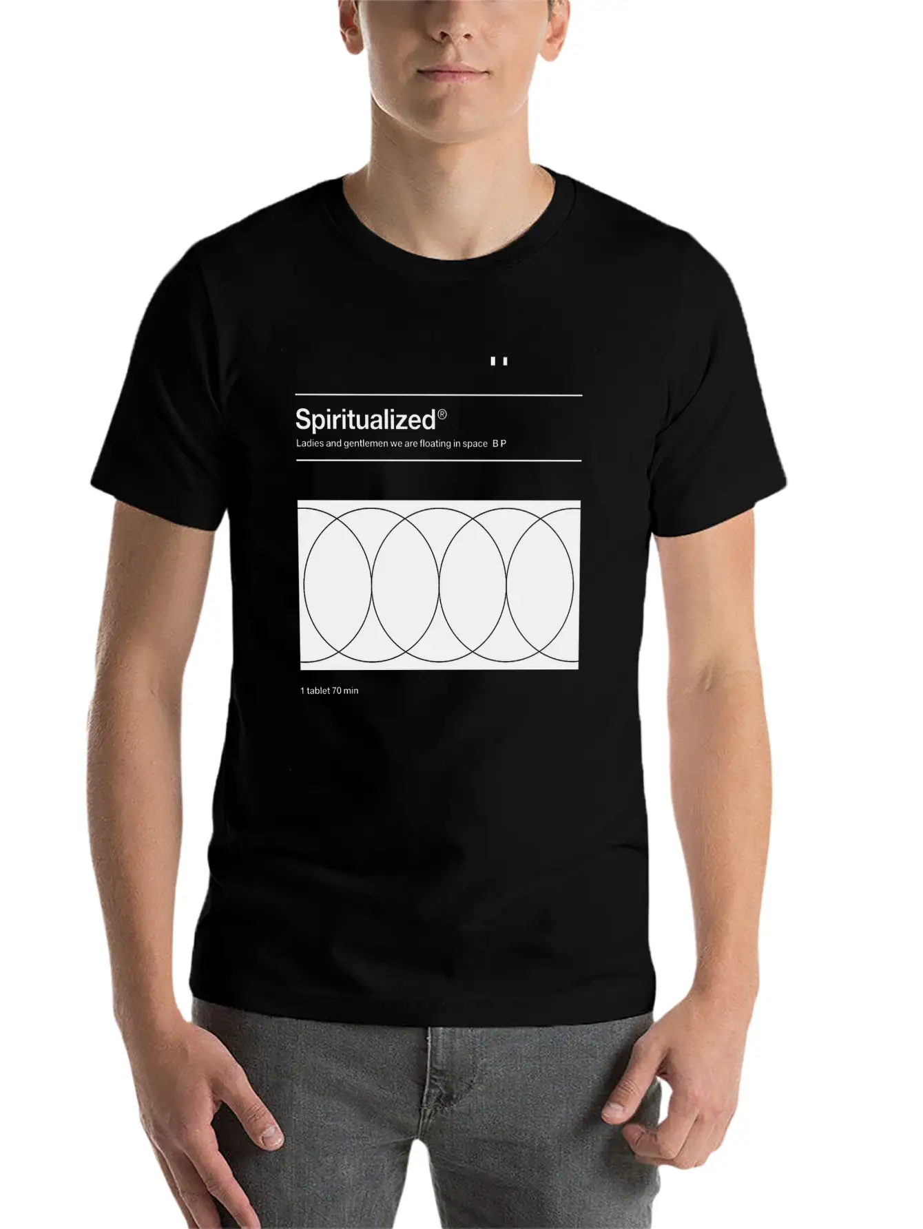 Spiritualized Music Logo Unisex Casual T-Shirt – Clean Design For Daily Comfort