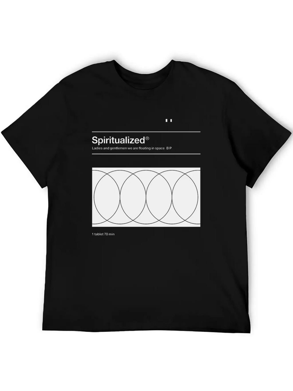 Spiritualized Music Logo Unisex Casual T-Shirt – Clean Design For Daily Comfort