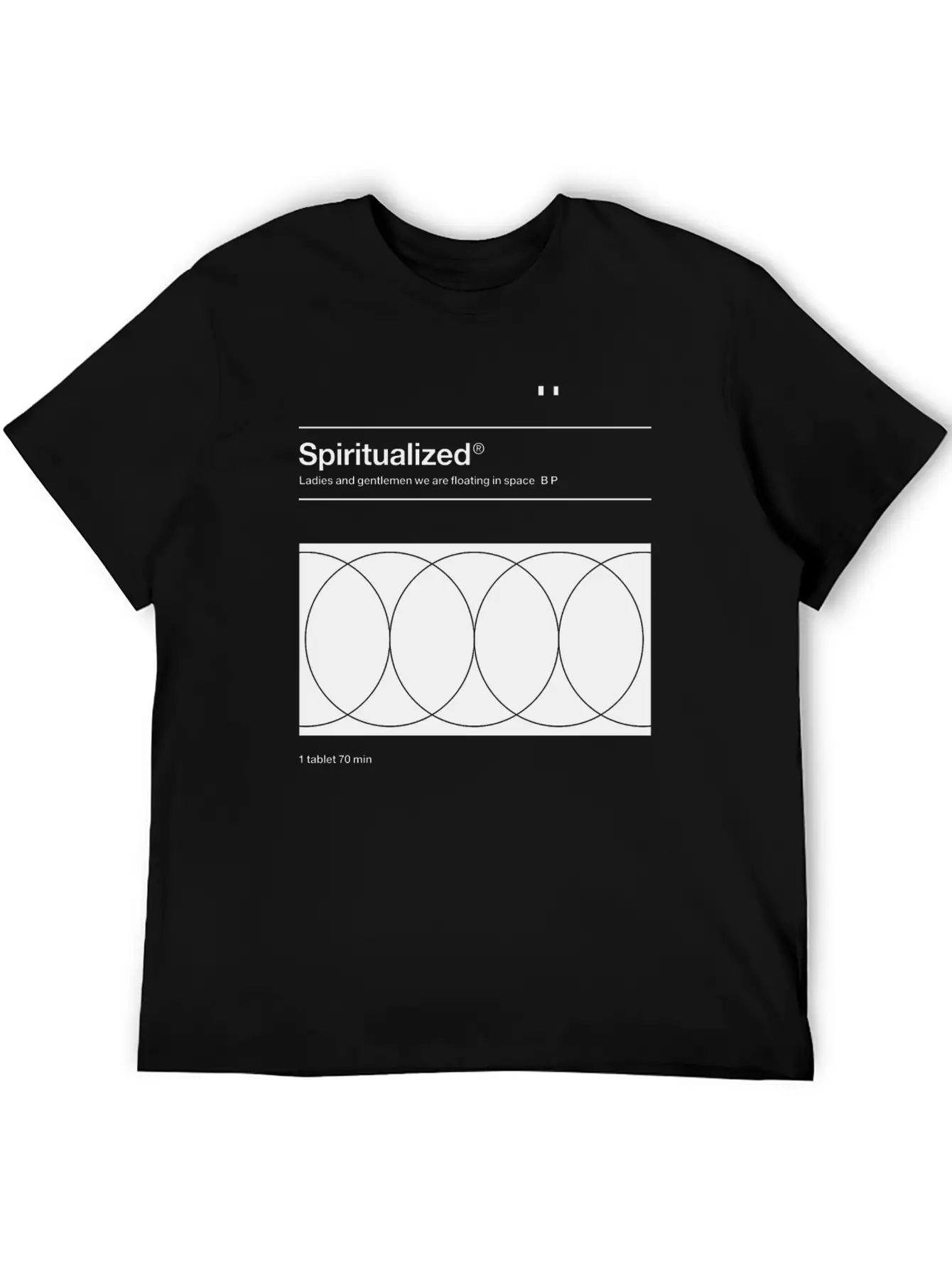Spiritualized Music Logo Unisex Casual T-Shirt – Clean Design For Daily Comfort