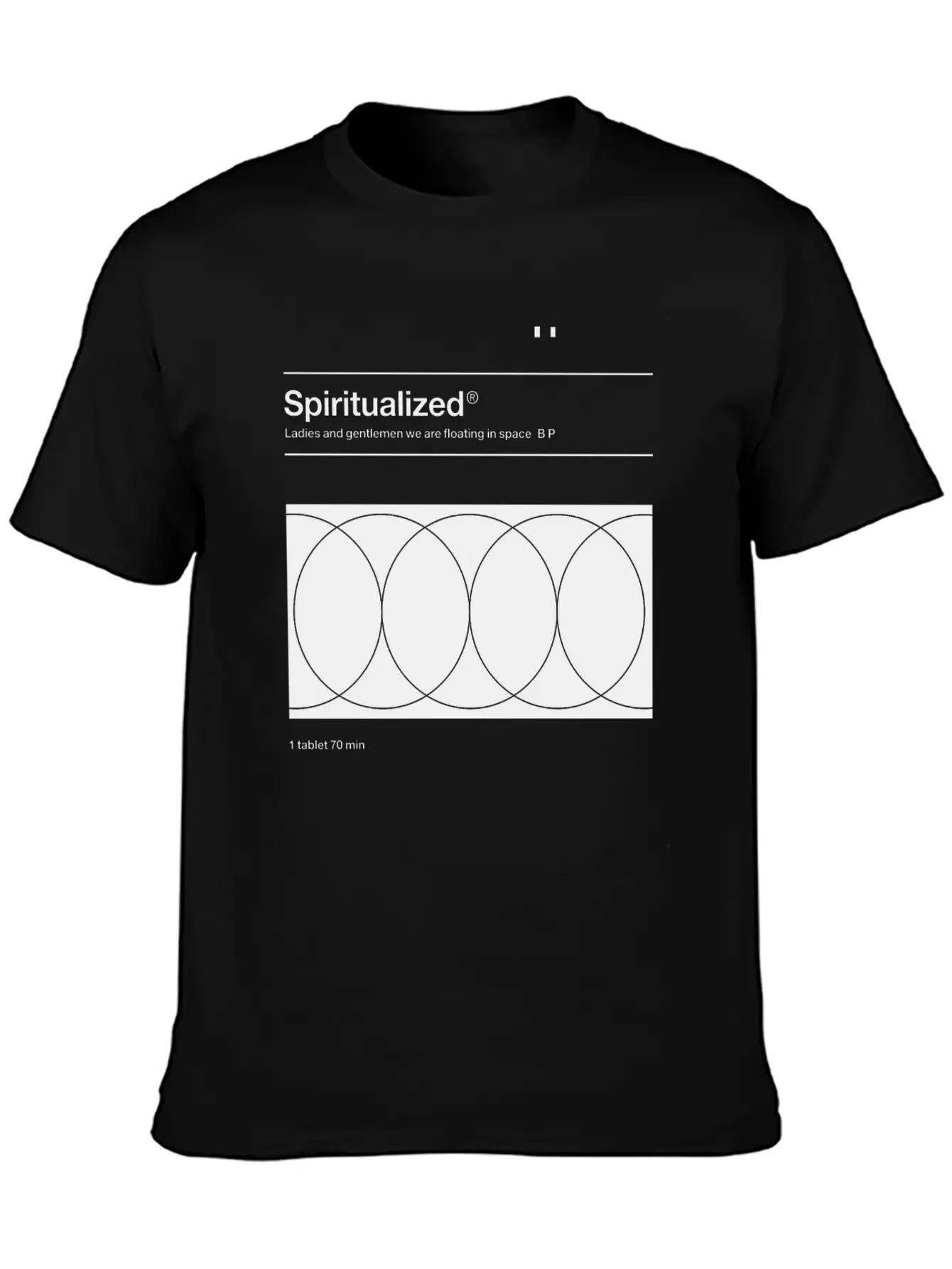 Spiritualized Music Logo Unisex Casual T-Shirt – Clean Design For Daily Comfort