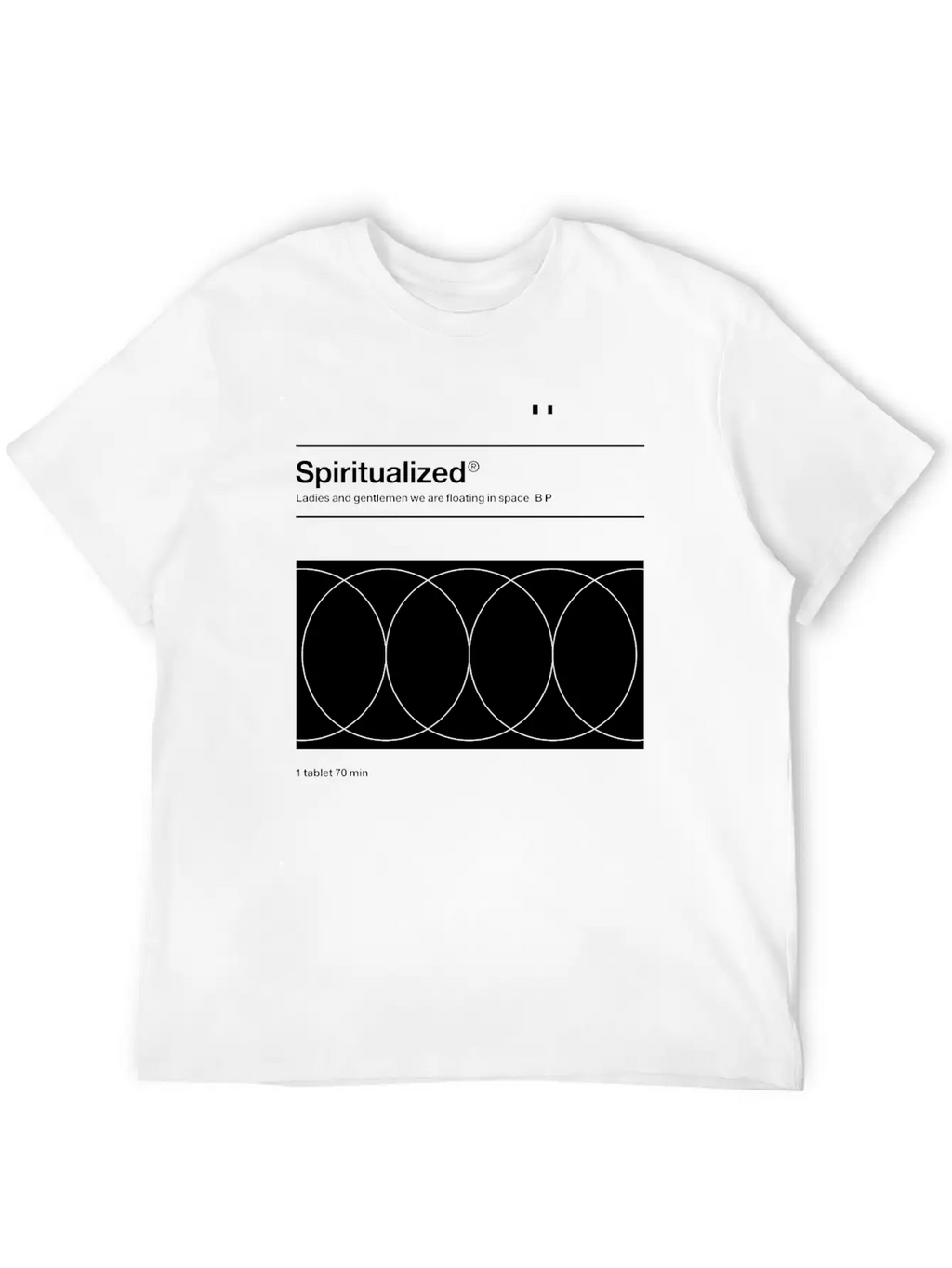 Spiritualized Music Logo Unisex Casual T-Shirt – Clean Design For Daily Comfort