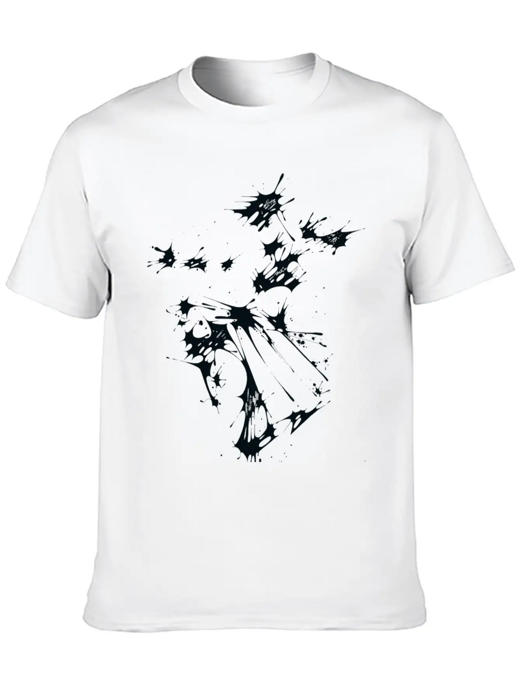 Splaaash Series Fight Dancer Ink Stylish Everyday T-Shirt – Unisex Basic Cotton Tee