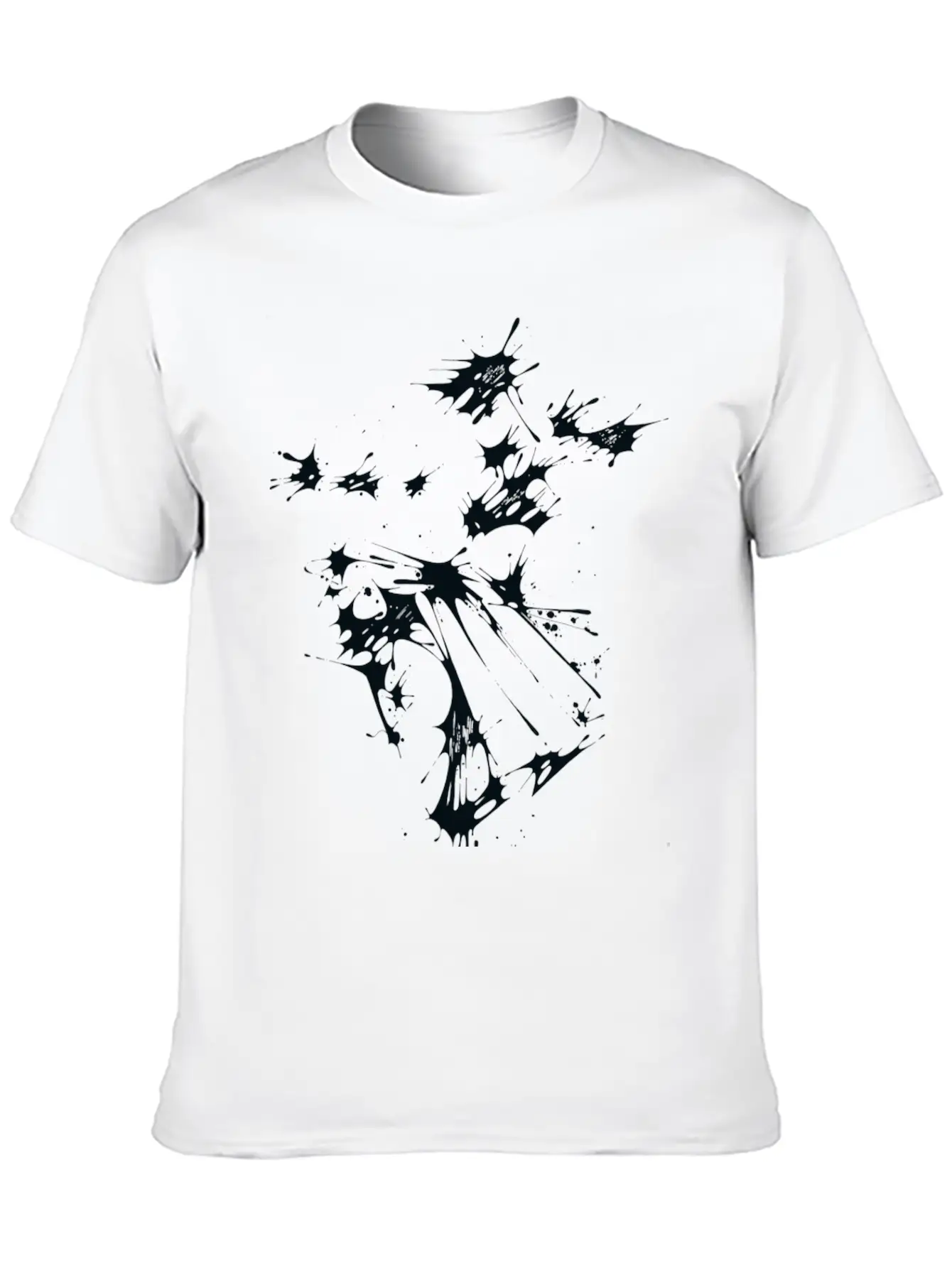 Splaaash Series Fight Dancer Ink Stylish Everyday T-Shirt – Unisex Basic Cotton Tee