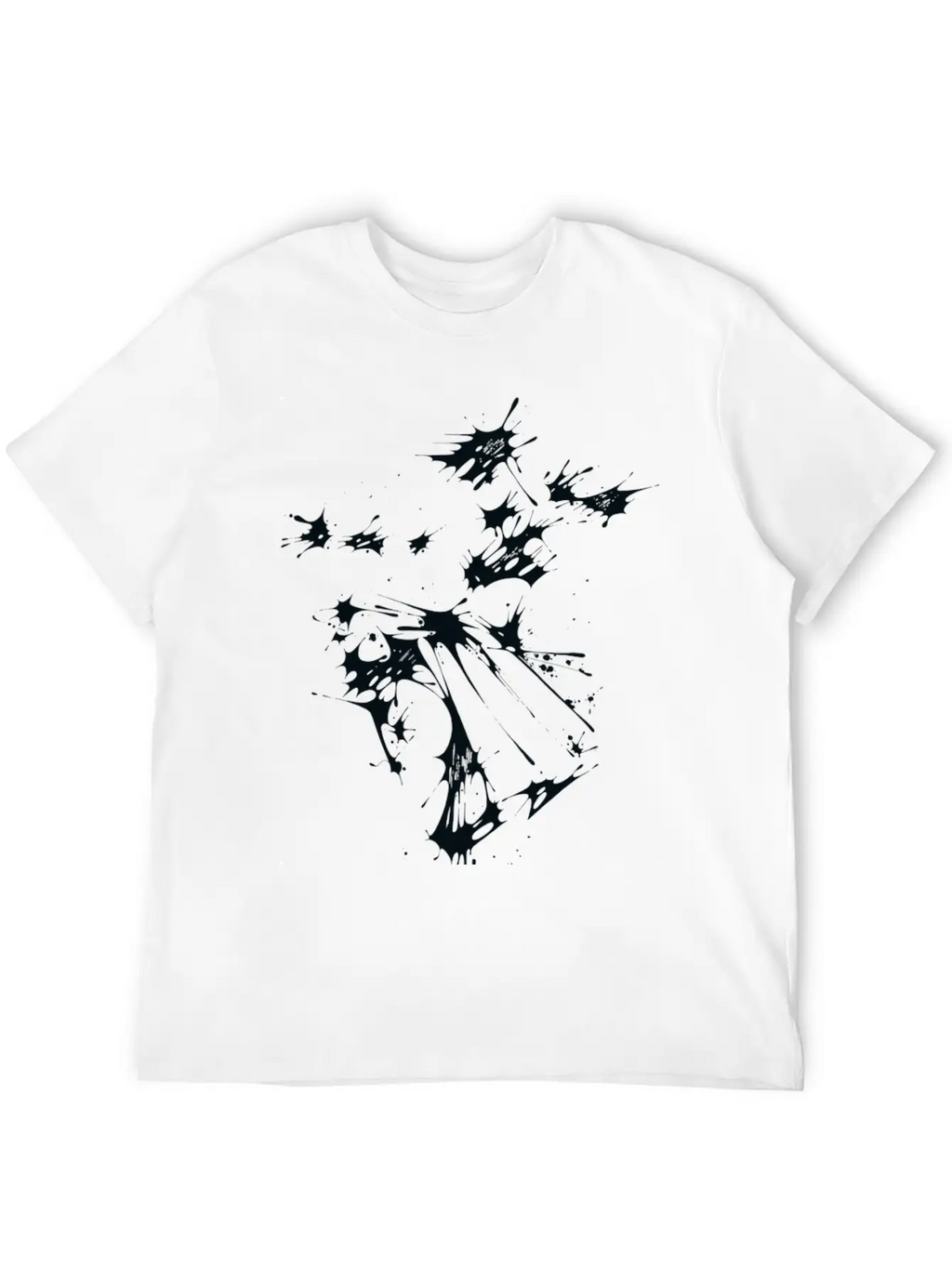 Splaaash Series Fight Dancer Ink Stylish Everyday T-Shirt – Unisex Basic Cotton Tee