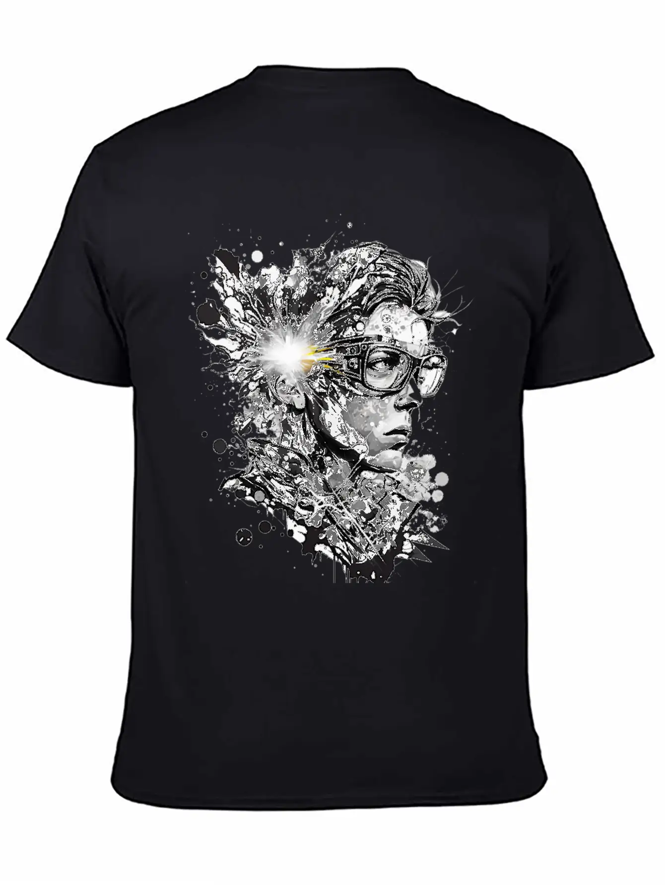 SplashingStyle Unisex Casual T-Shirt – Clean Design For Daily Comfort