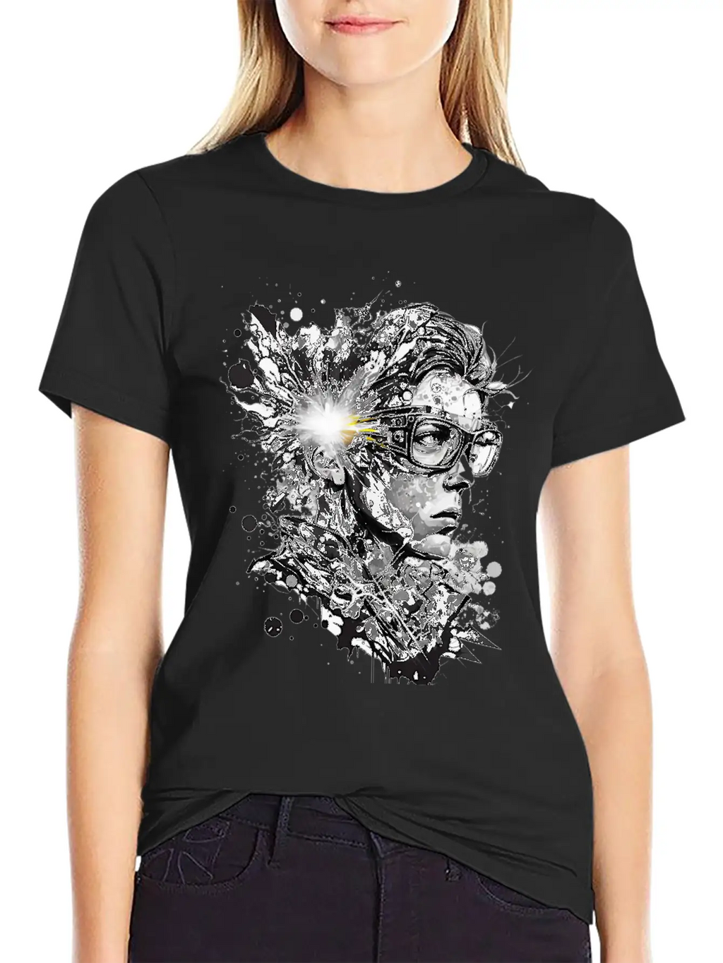 SplashingStyle Unisex Casual T-Shirt – Clean Design For Daily Comfort