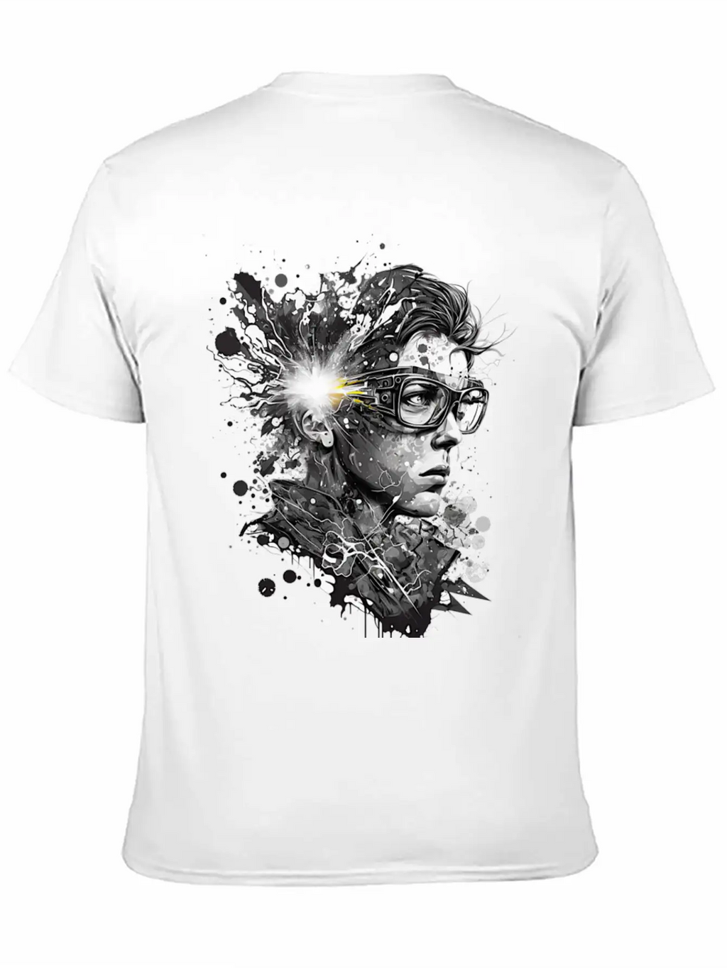 SplashingStyle Unisex Casual T-Shirt – Clean Design For Daily Comfort