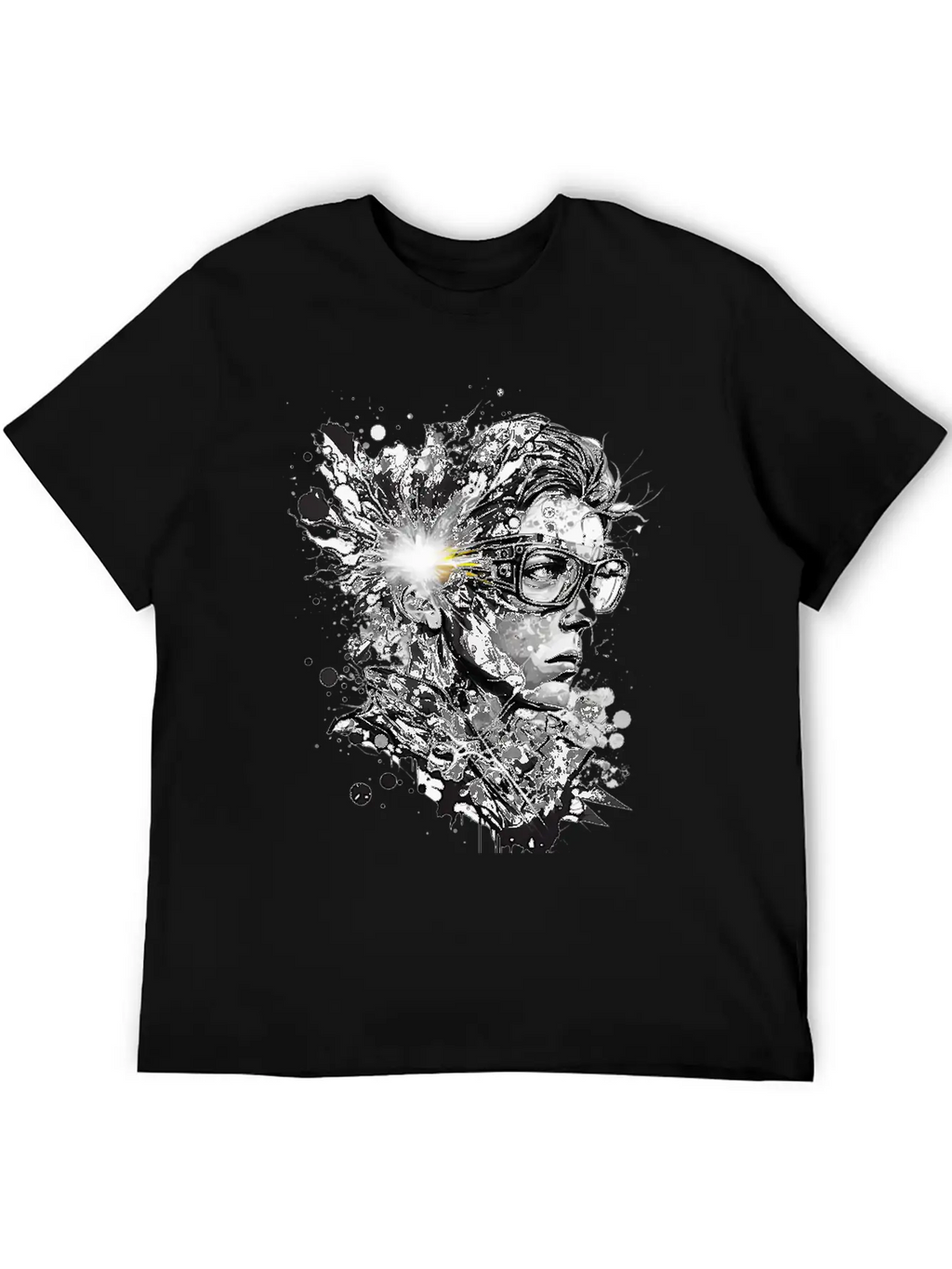 SplashingStyle Unisex Casual T-Shirt – Clean Design For Daily Comfort