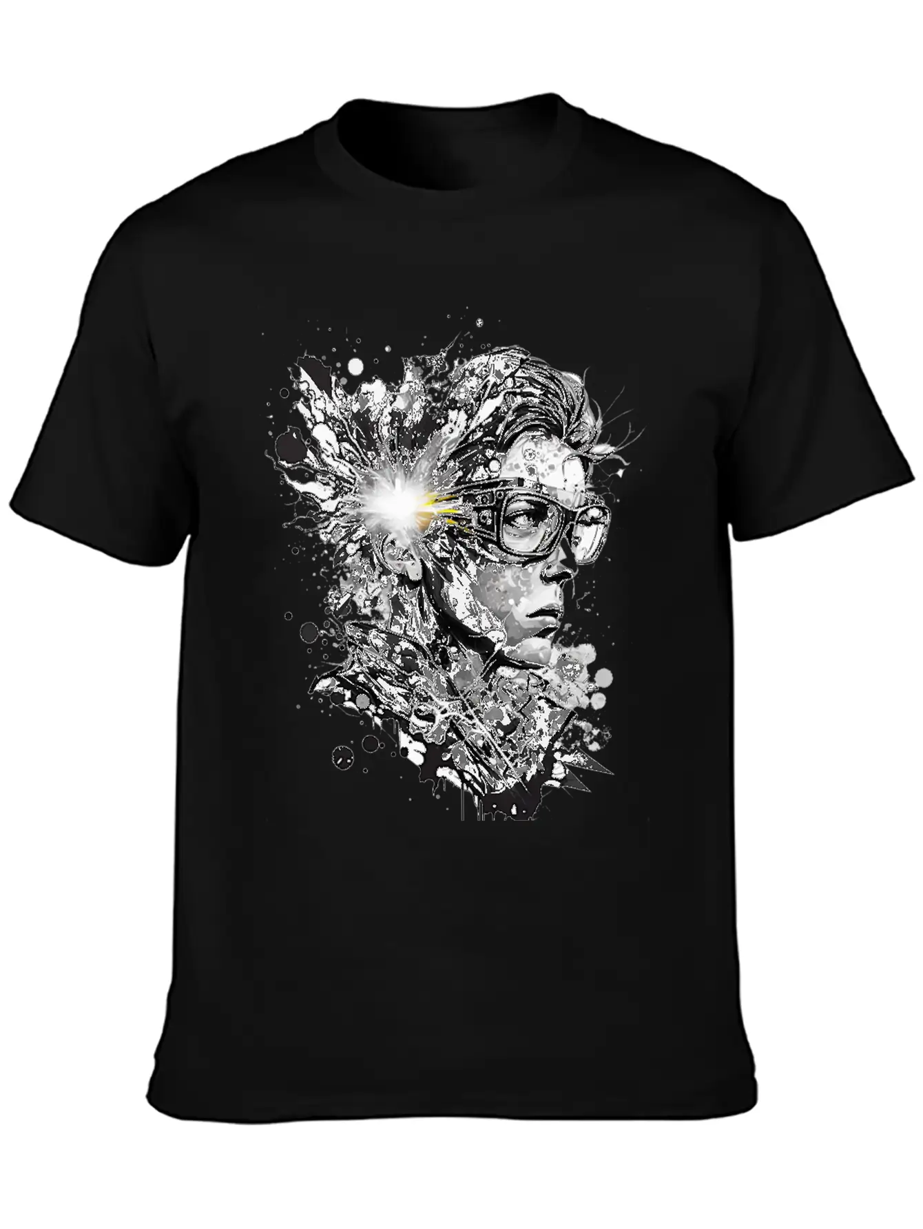 SplashingStyle Unisex Casual T-Shirt – Clean Design For Daily Comfort