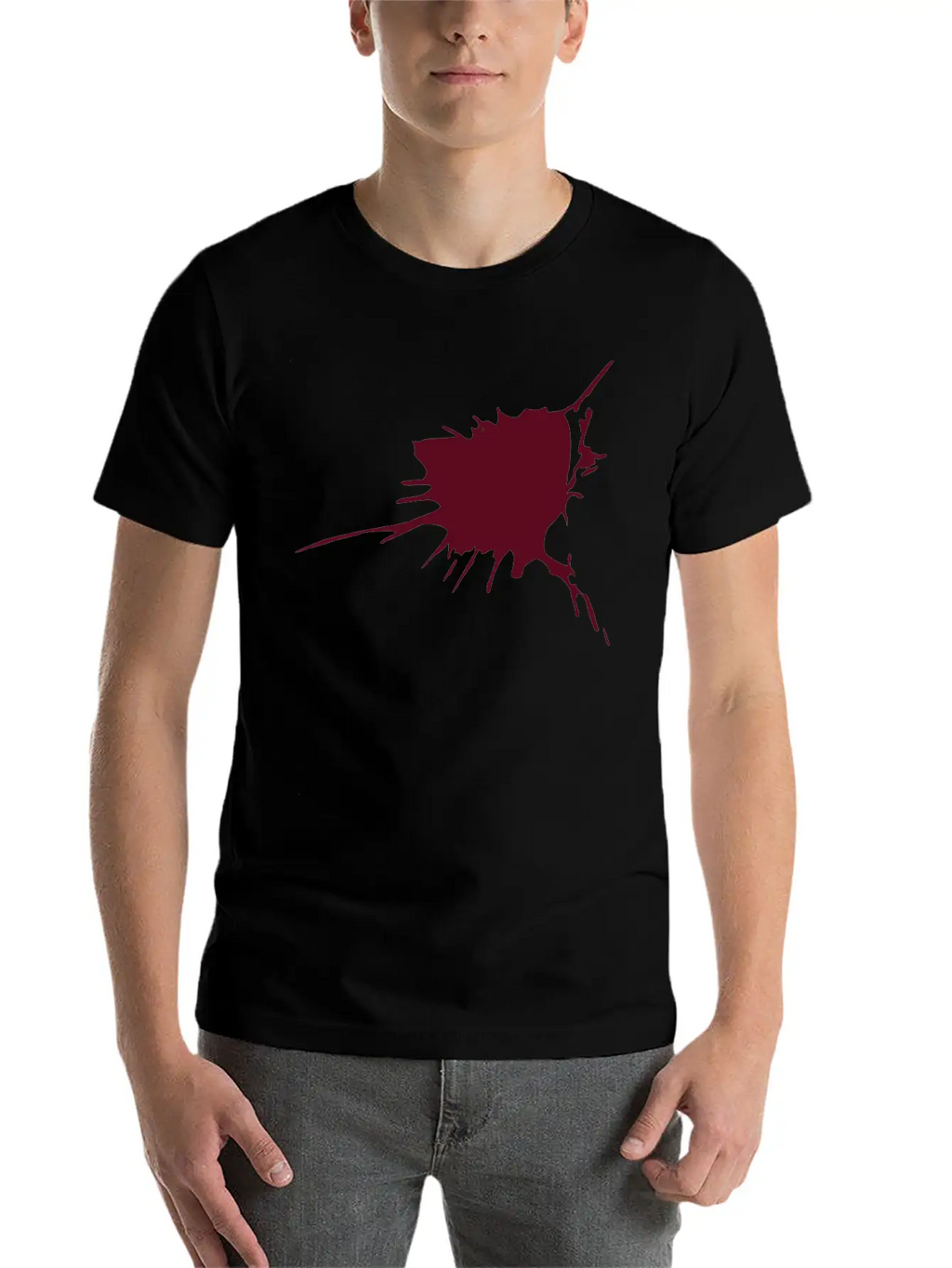 Splotch Unisex Casual T-Shirt – Clean Design For Daily Comfort