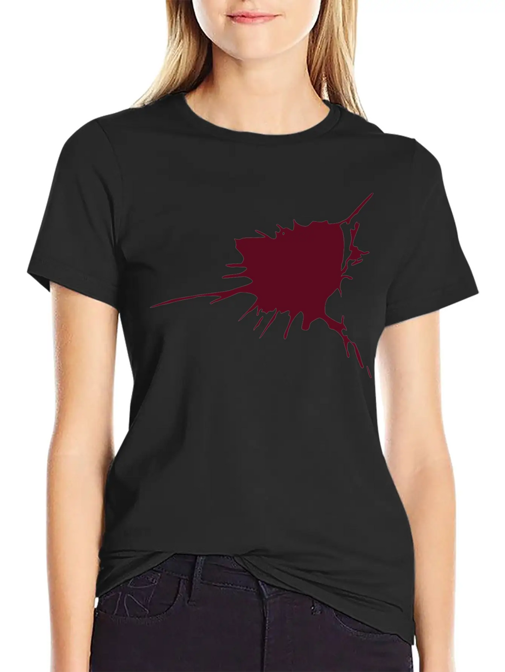 Splotch Unisex Casual T-Shirt – Clean Design For Daily Comfort