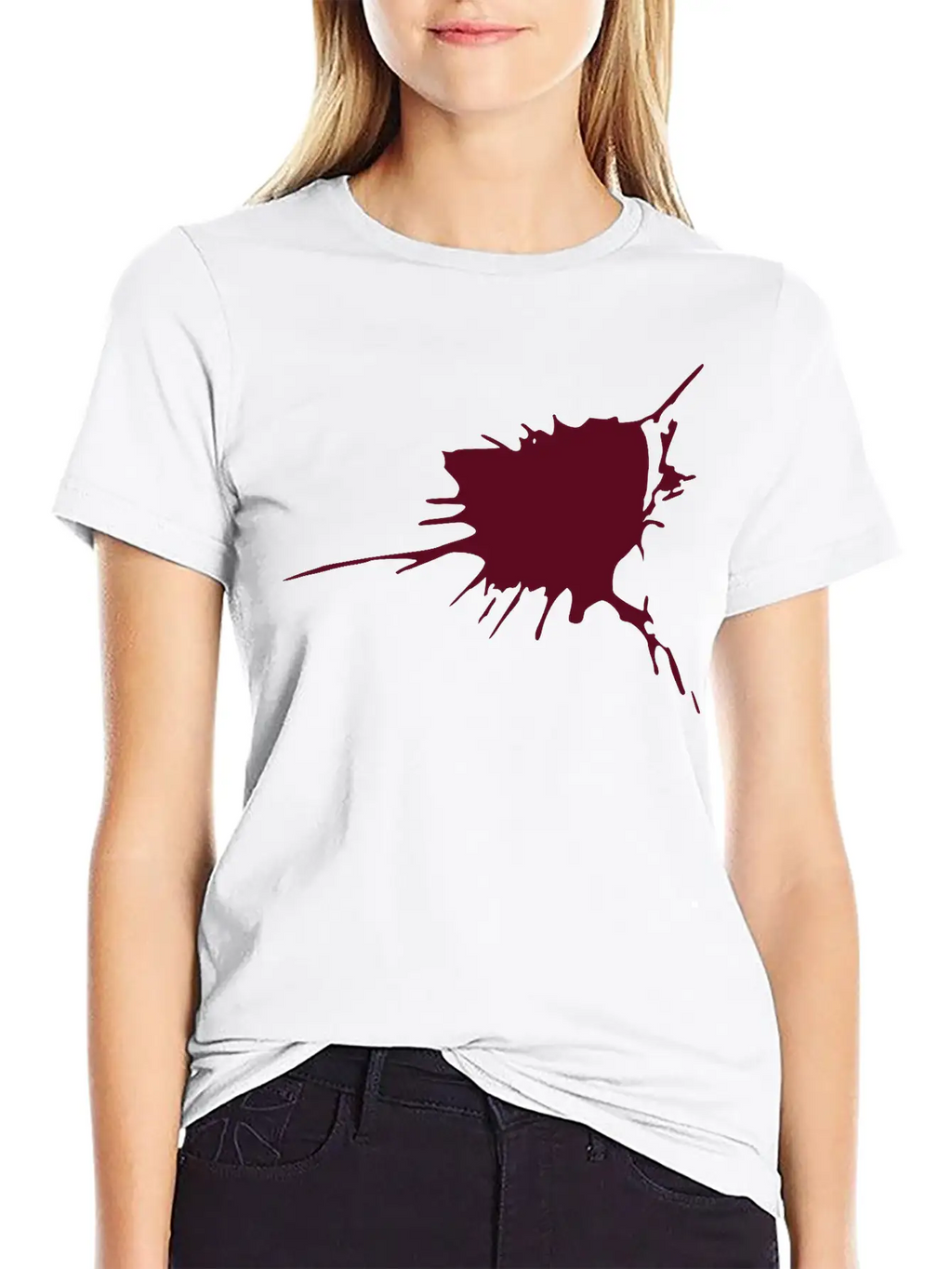 Splotch Unisex Casual T-Shirt – Clean Design For Daily Comfort