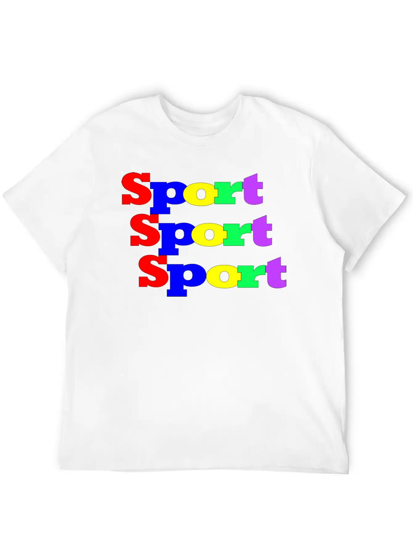 Sport Casual Graphic T-Shirt – Simple And Comfortable Daily Wear