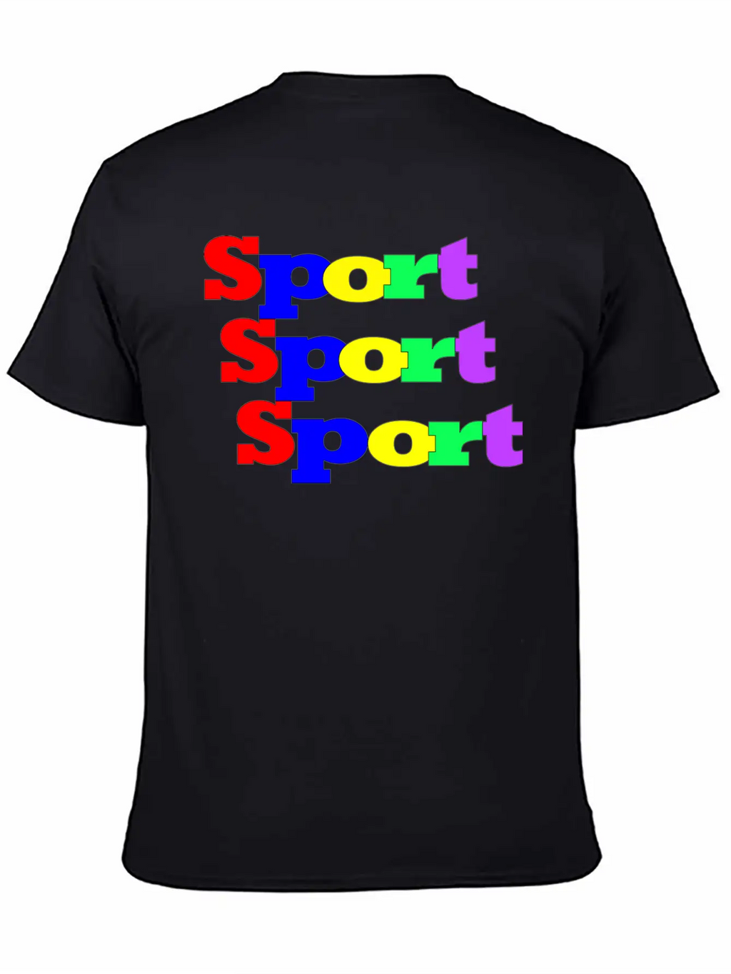 Sport Casual Graphic T-Shirt – Simple And Comfortable Daily Wear
