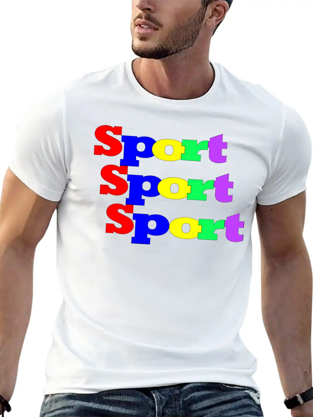 Sport Casual Graphic T-Shirt – Simple And Comfortable Daily Wear