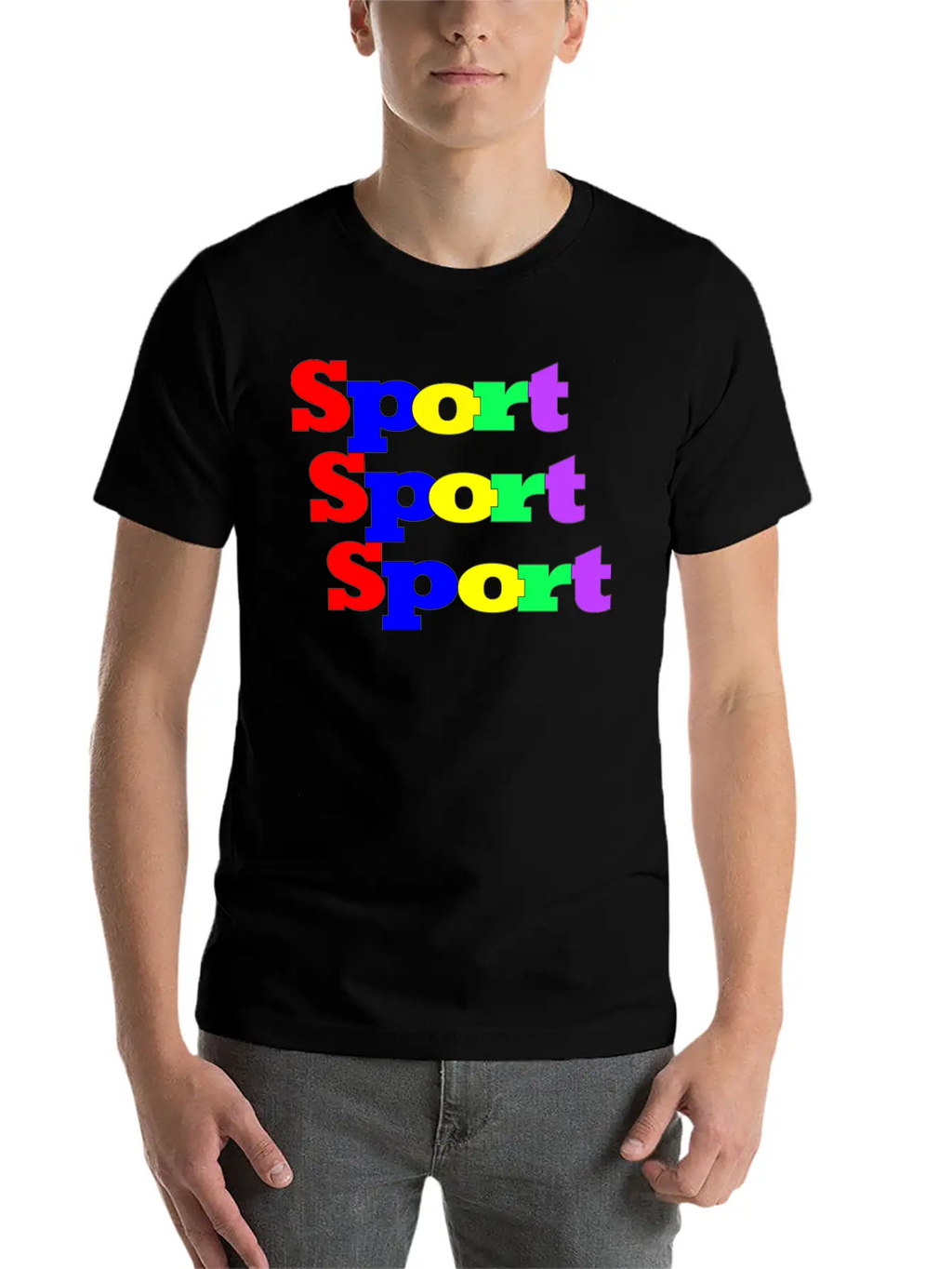 Sport Casual Graphic T-Shirt – Simple And Comfortable Daily Wear