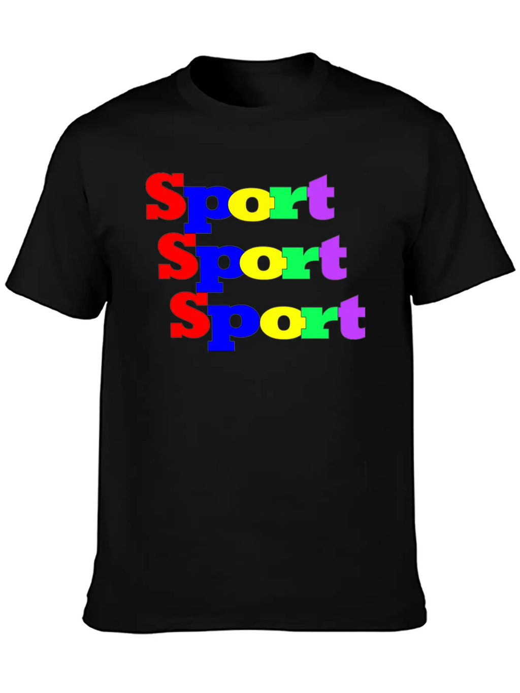 Sport Casual Graphic T-Shirt – Simple And Comfortable Daily Wear