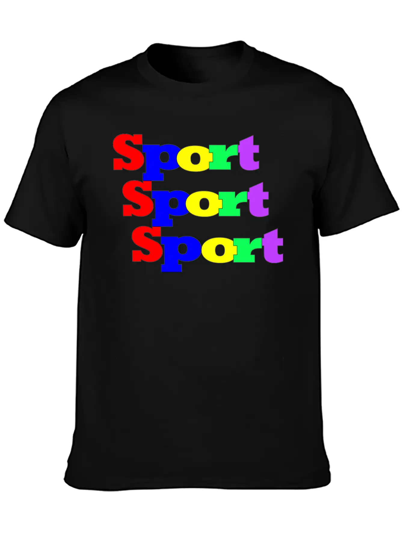 Sport Casual Graphic T-Shirt – Simple And Comfortable Daily Wear