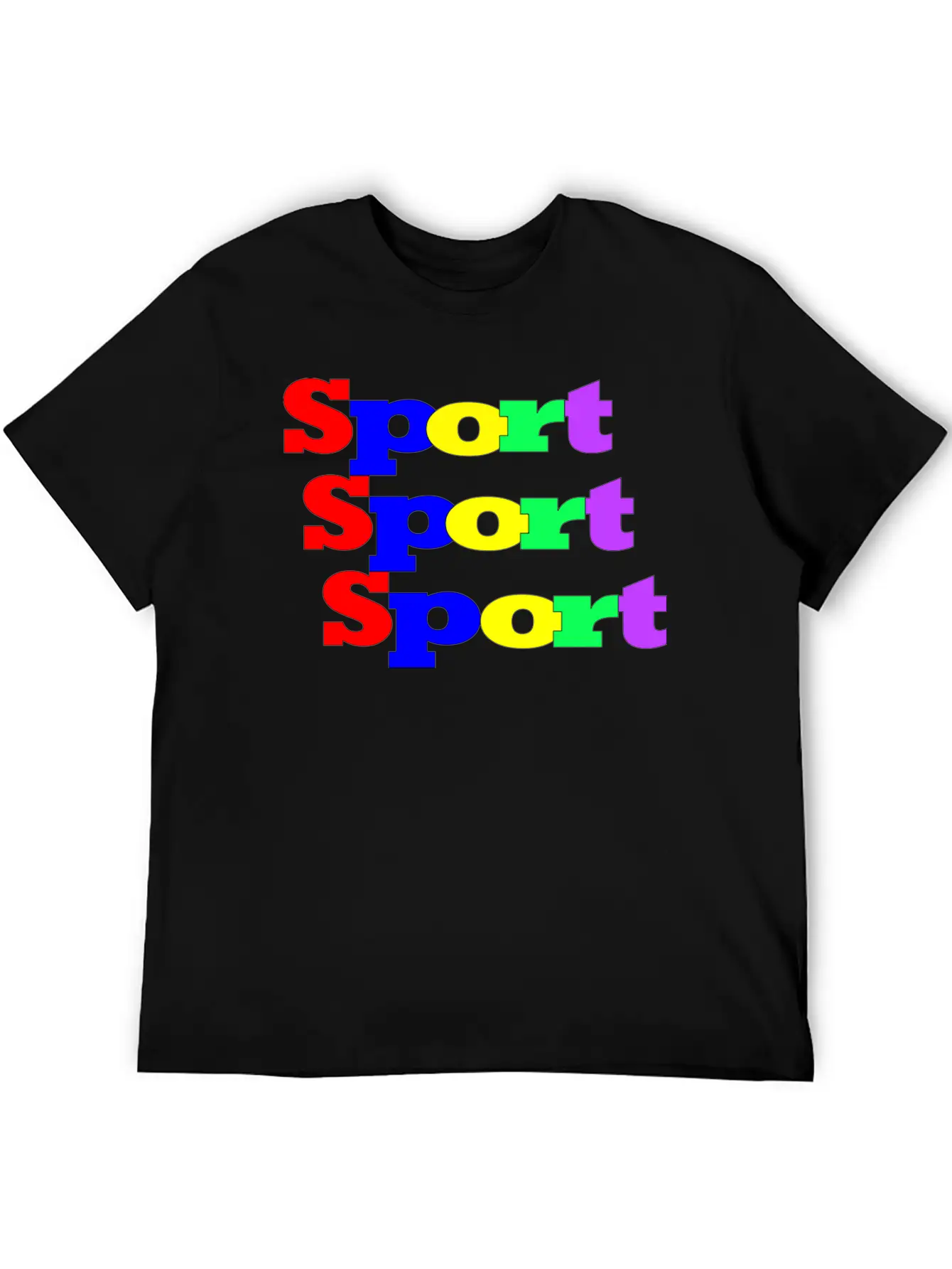 Sport Casual Graphic T-Shirt – Simple And Comfortable Daily Wear