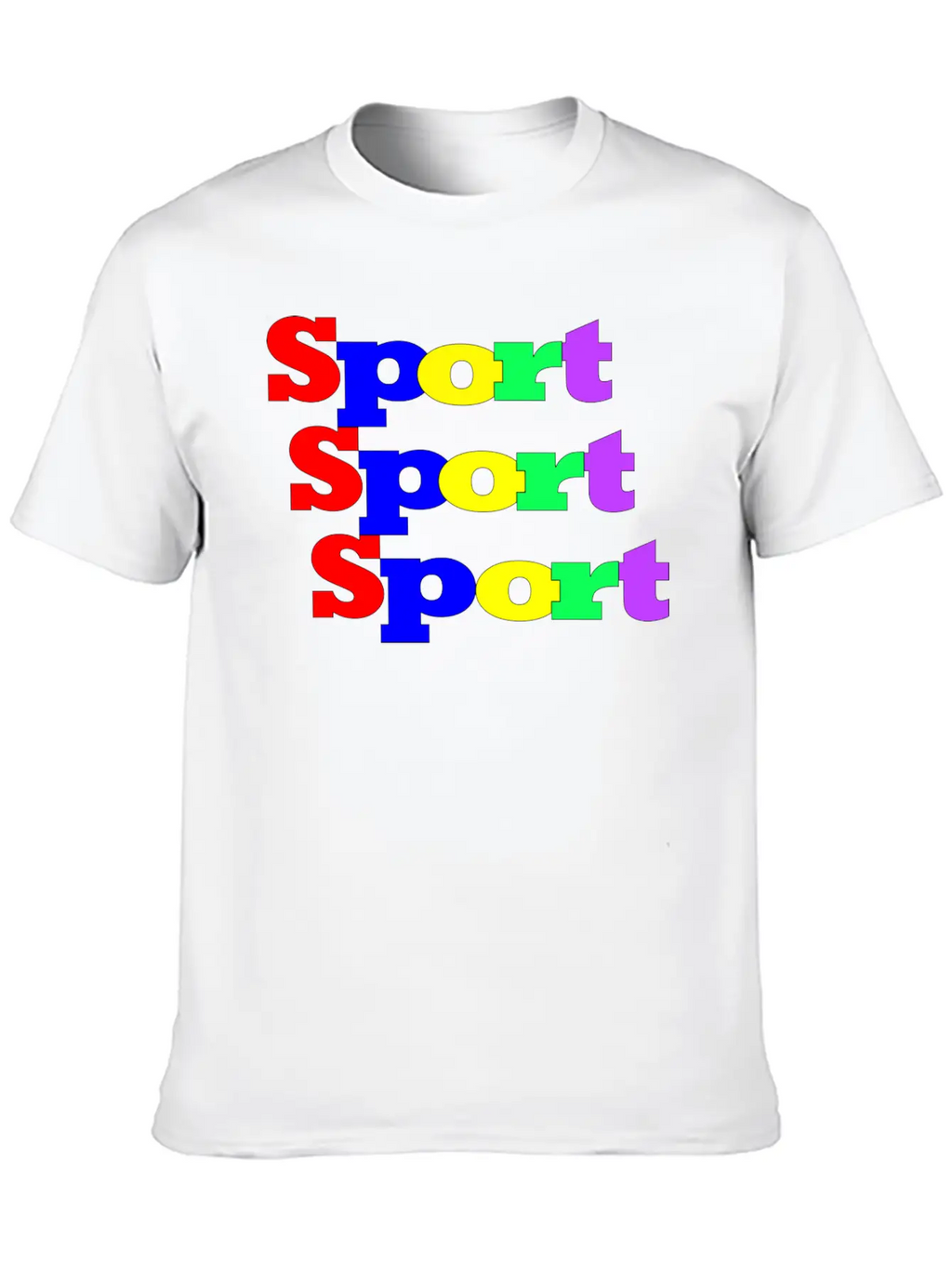 Sport Casual Graphic T-Shirt – Simple And Comfortable Daily Wear
