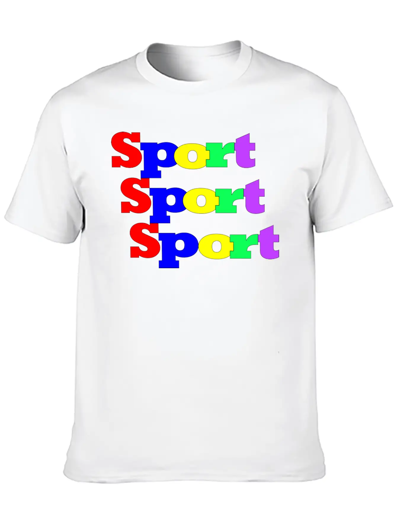 Sport Casual Graphic T-Shirt – Simple And Comfortable Daily Wear