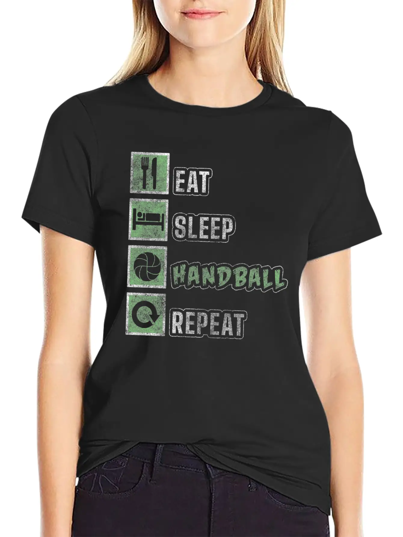 Sport Player Goal Beach Handball Stylish Everyday T-Shirt – Unisex Basic Cotton Tee