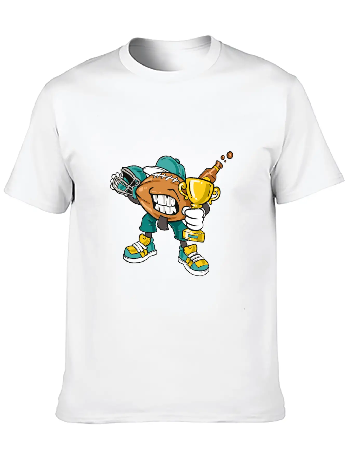Sport Victory Party Casual Graphic T-Shirt – Simple And Comfortable Daily Wear