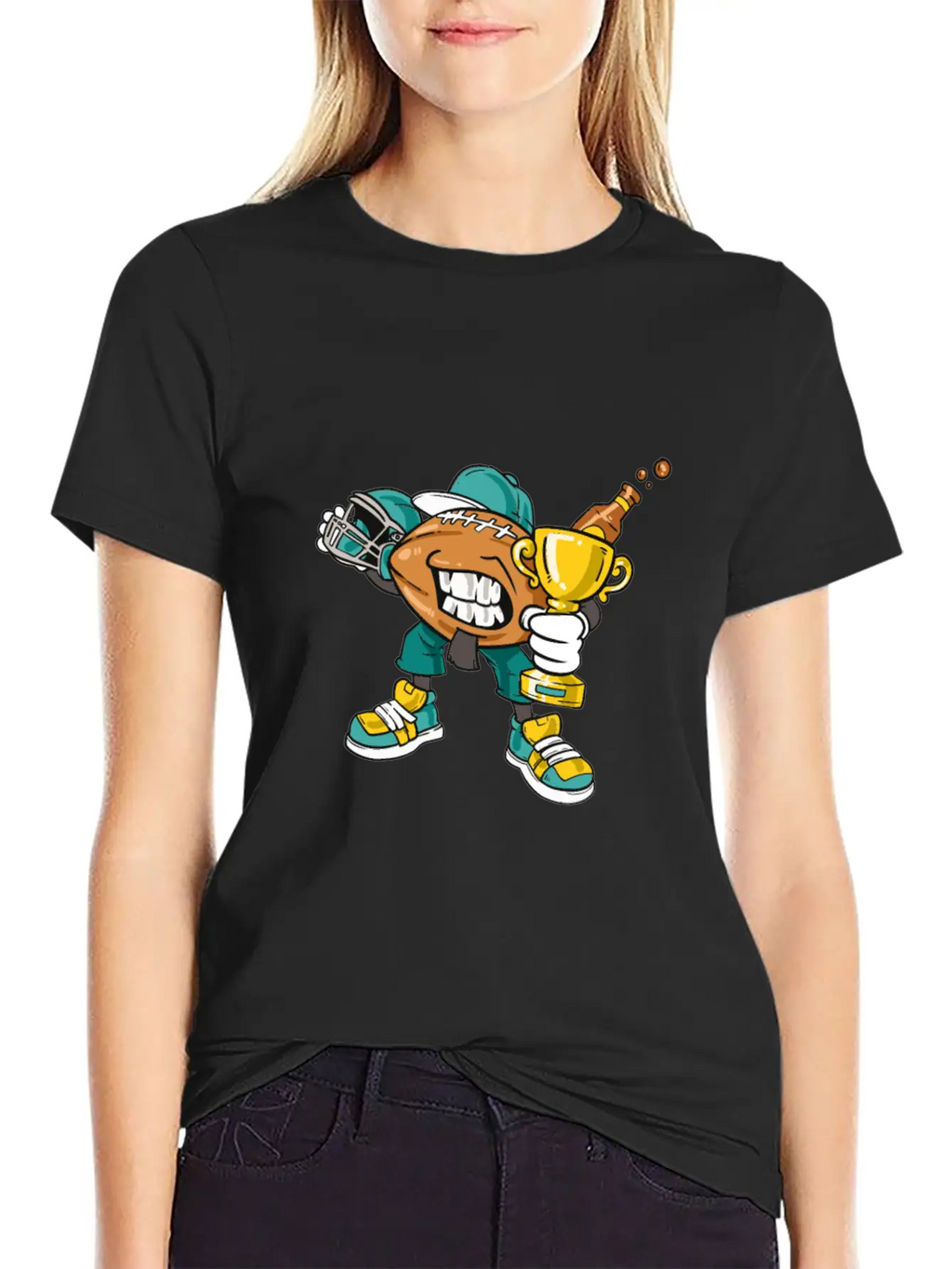 Sport Victory Party Casual Graphic T-Shirt – Simple And Comfortable Daily Wear