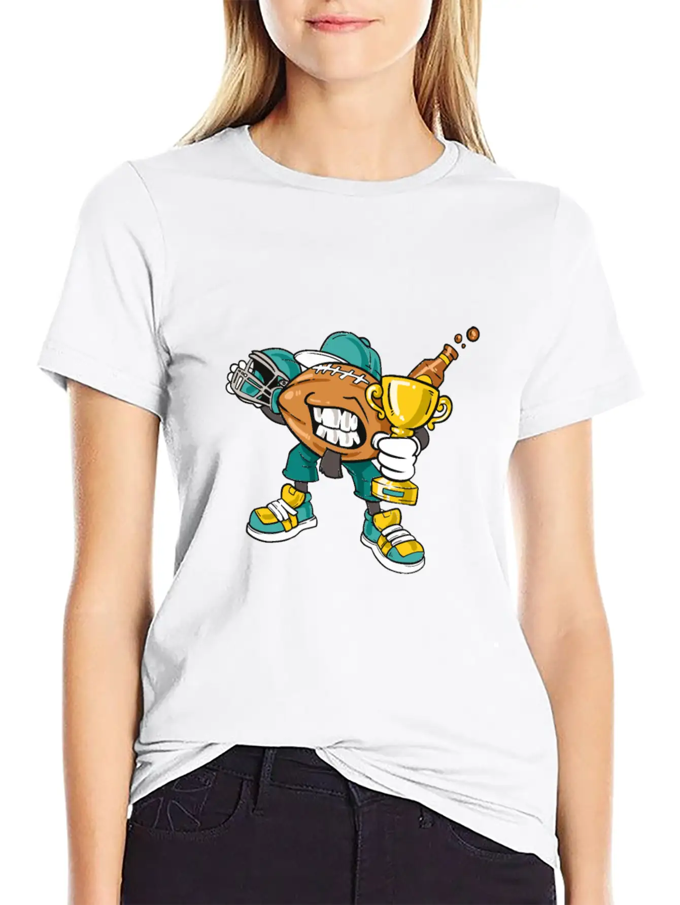 Sport Victory Party Casual Graphic T-Shirt – Simple And Comfortable Daily Wear