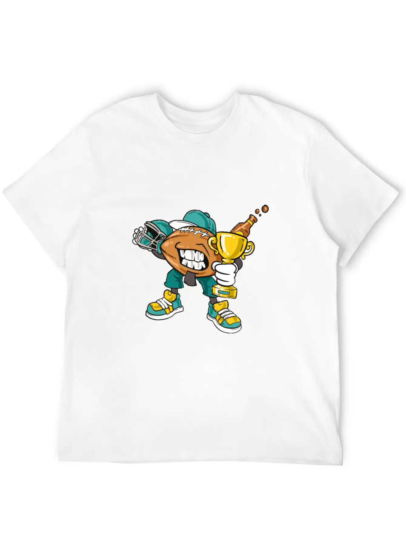 Sport Victory Party Casual Graphic T-Shirt – Simple And Comfortable Daily Wear