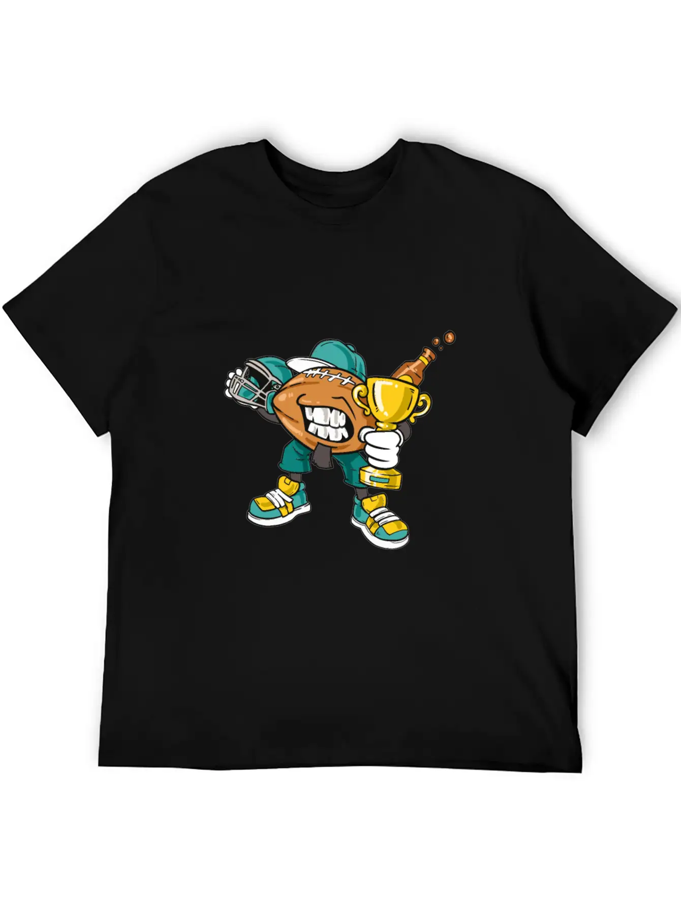 Sport Victory Party Casual Graphic T-Shirt – Simple And Comfortable Daily Wear