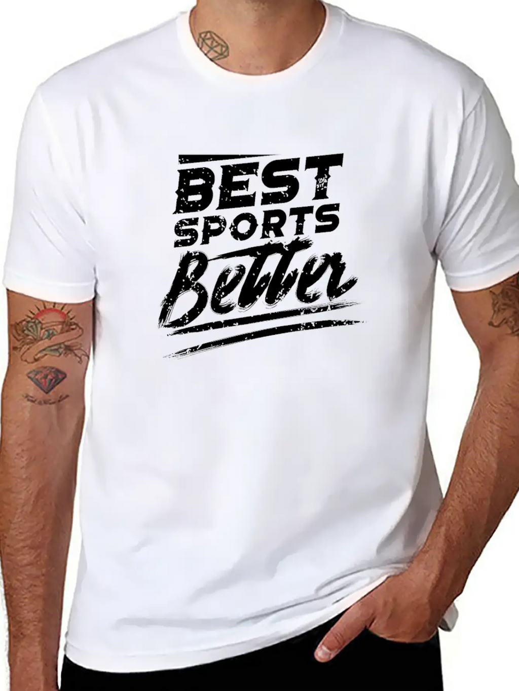 Sports Betting Casual Graphic T-Shirt – Simple And Comfortable Daily Wear