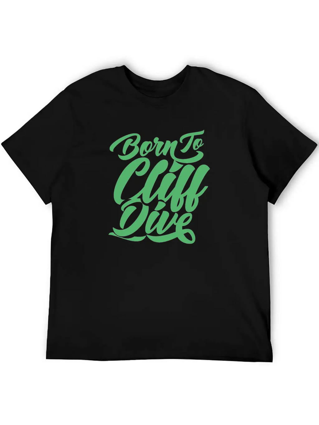 Sports Hobby Jump Cliffs Cliff Diving Cliff Diver Unisex Casual T-Shirt – Clean Design For Daily Comfort