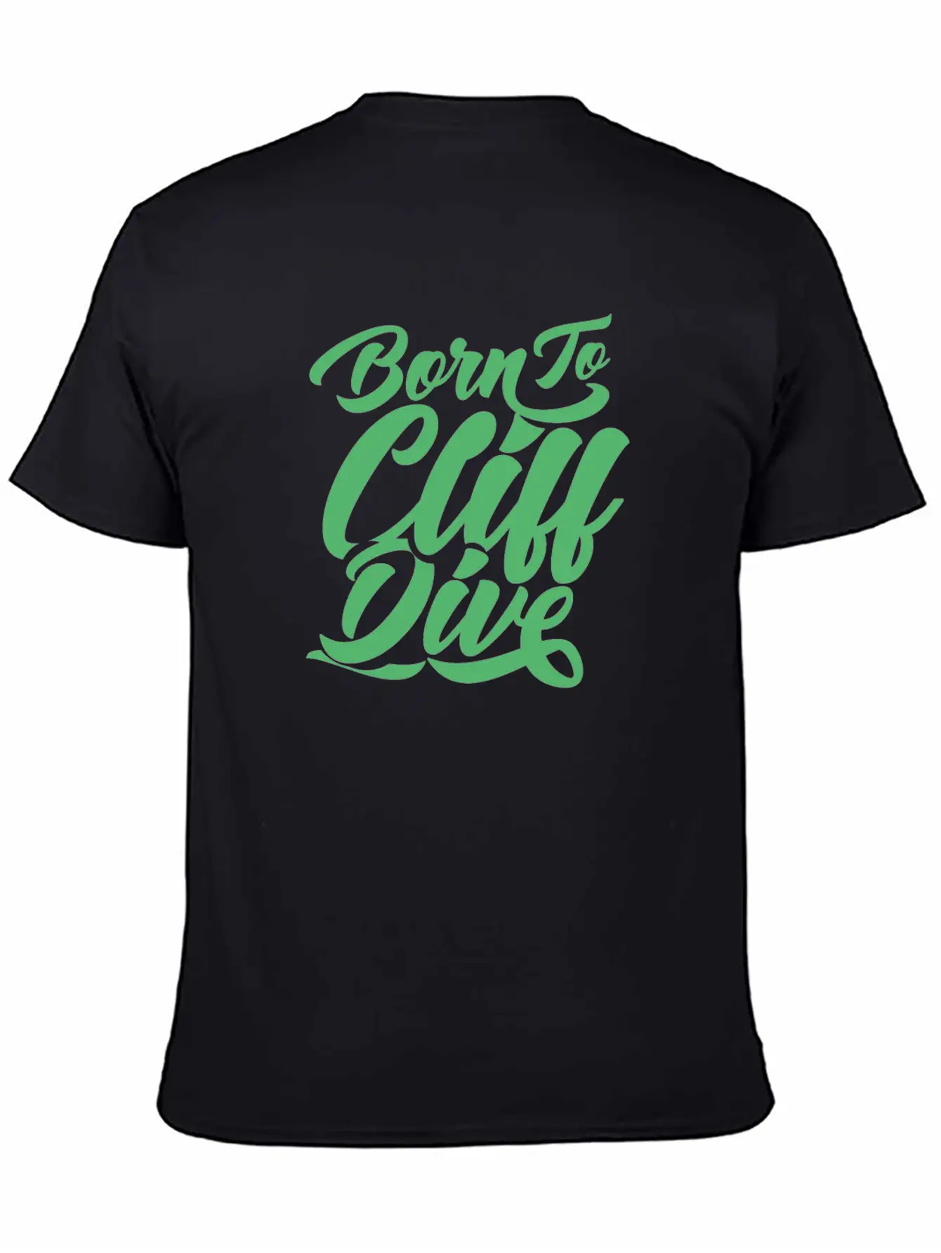 Sports Hobby Jump Cliffs Cliff Diving Cliff Diver Unisex Casual T-Shirt – Clean Design For Daily Comfort