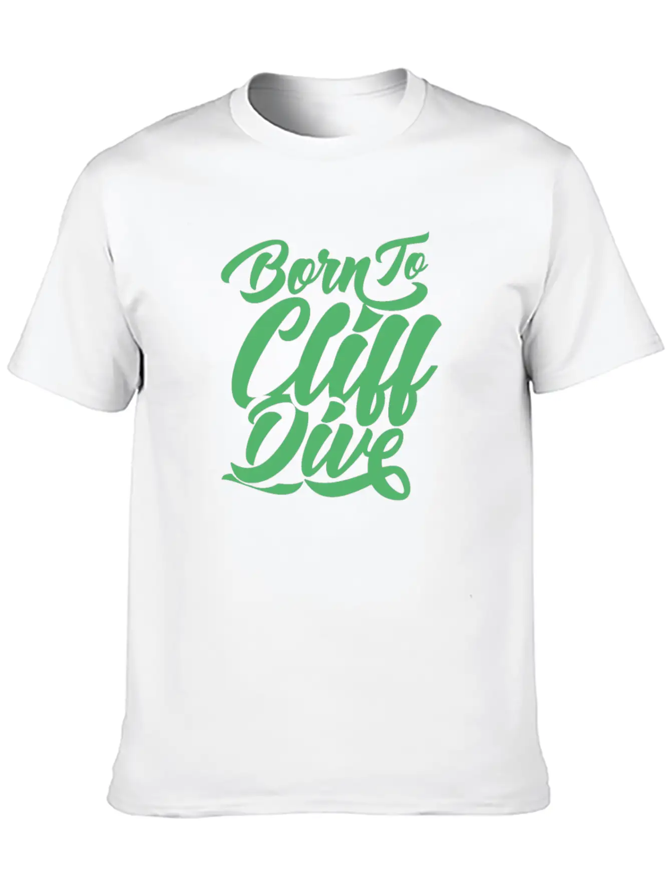 Sports Hobby Jump Cliffs Cliff Diving Cliff Diver Unisex Casual T-Shirt – Clean Design For Daily Comfort