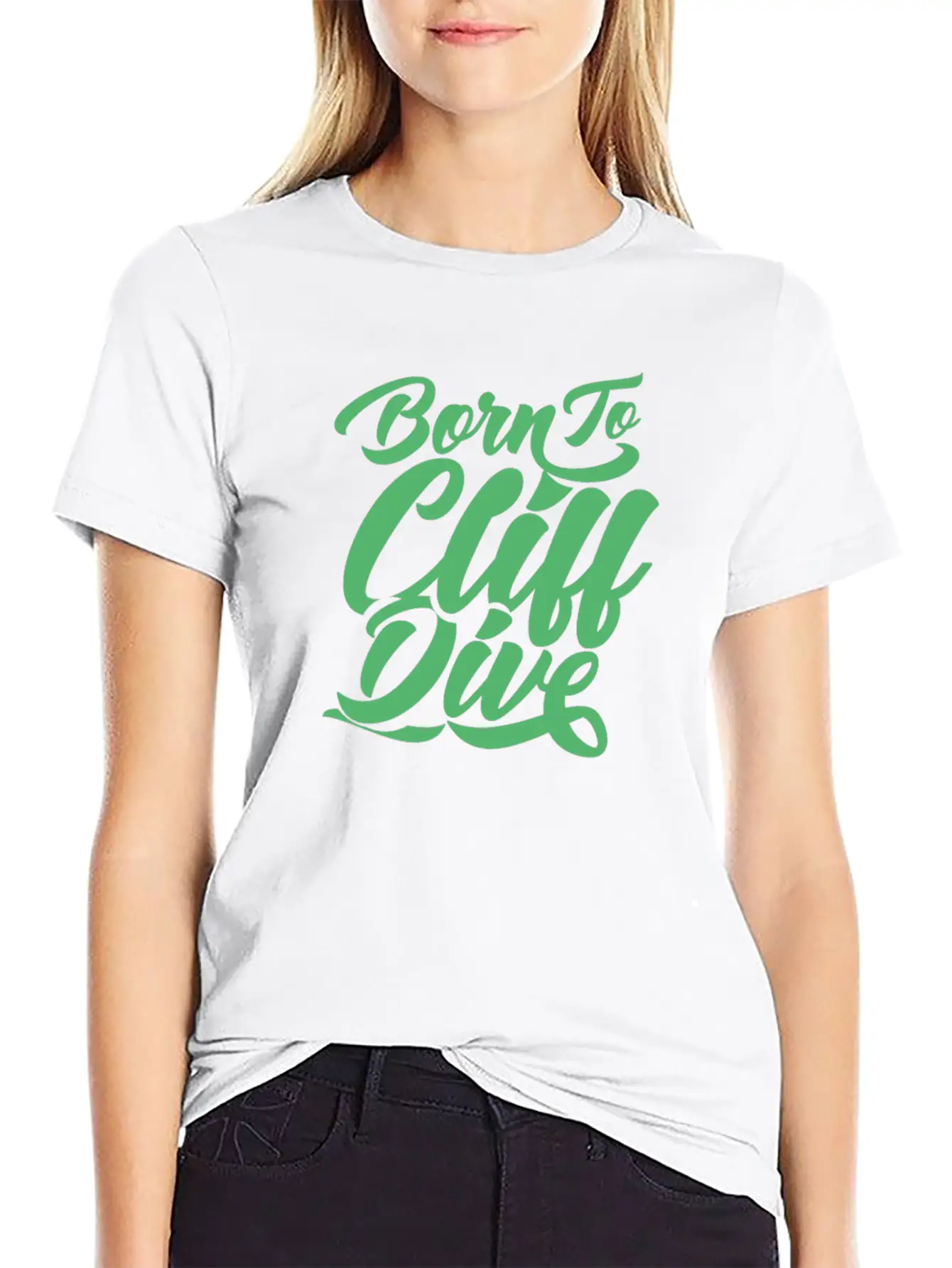 Sports Hobby Jump Cliffs Cliff Diving Cliff Diver Unisex Casual T-Shirt – Clean Design For Daily Comfort