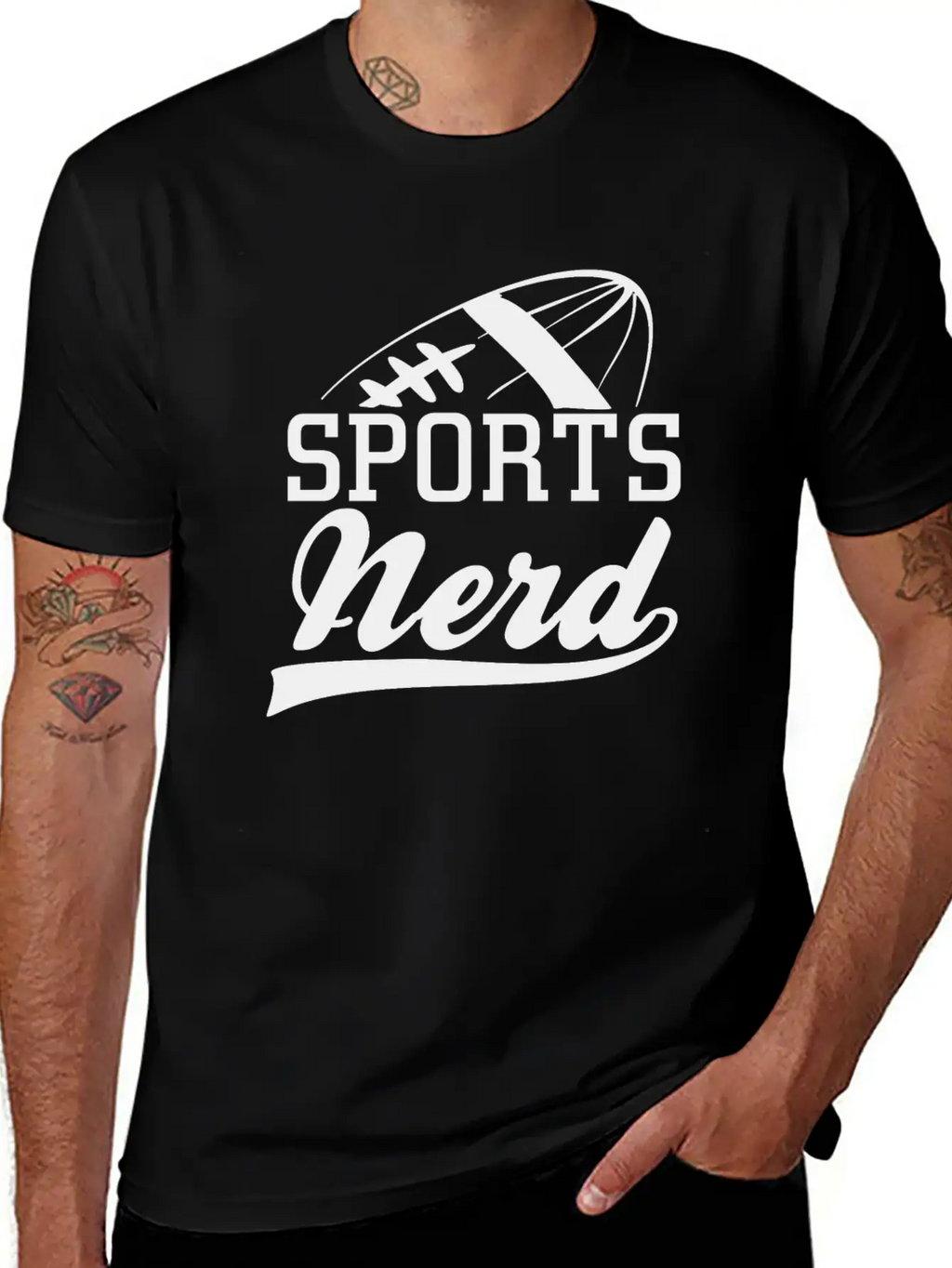 Sports Nerd Unisex Casual T-Shirt – Clean Design For Daily Comfort