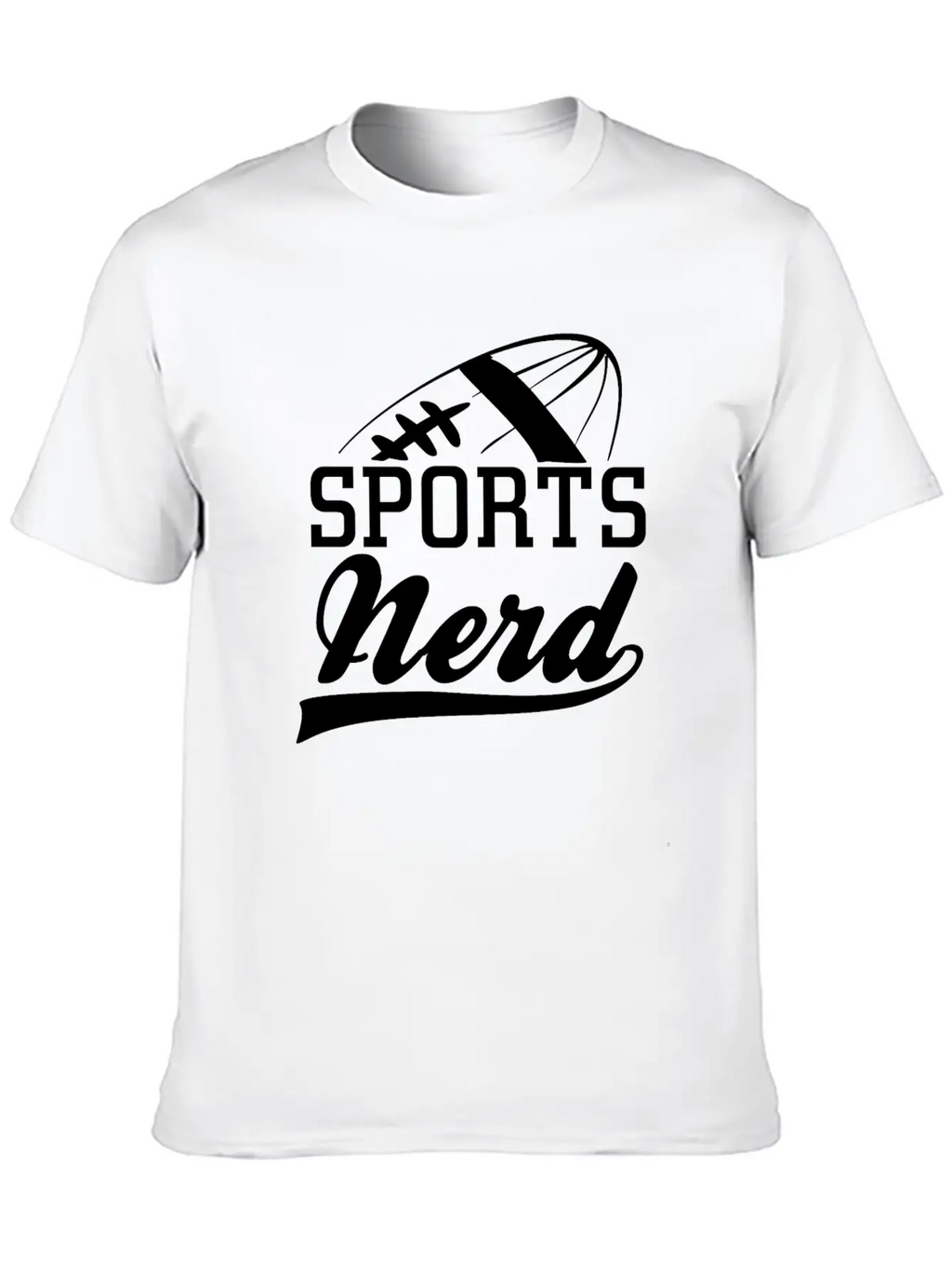Sports Nerd Unisex Casual T-Shirt – Clean Design For Daily Comfort