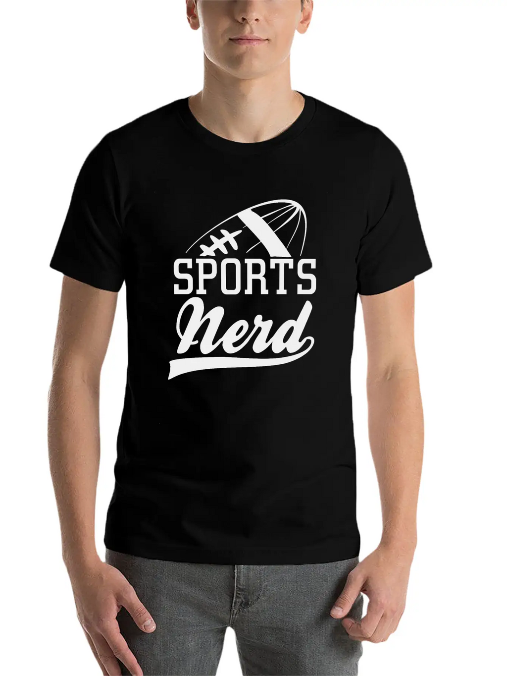 Sports Nerd Unisex Casual T-Shirt – Clean Design For Daily Comfort