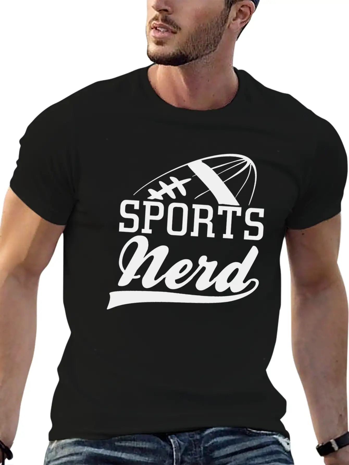 Sports Nerd Unisex Casual T-Shirt – Clean Design For Daily Comfort