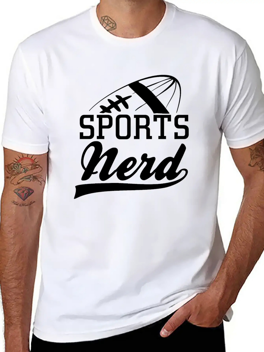 Sports Nerd Unisex Casual T-Shirt – Clean Design For Daily Comfort
