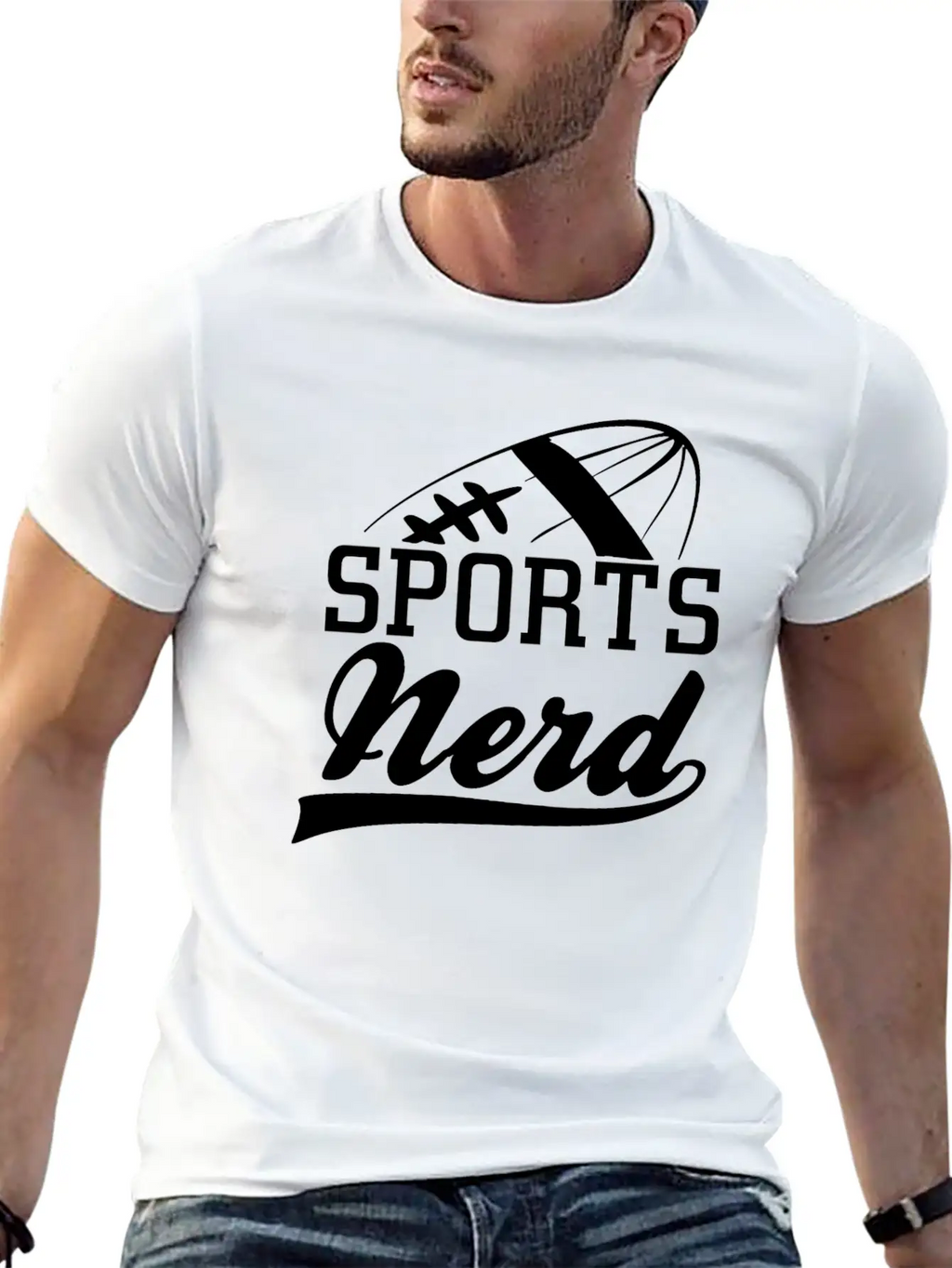 Sports Nerd Unisex Casual T-Shirt – Clean Design For Daily Comfort