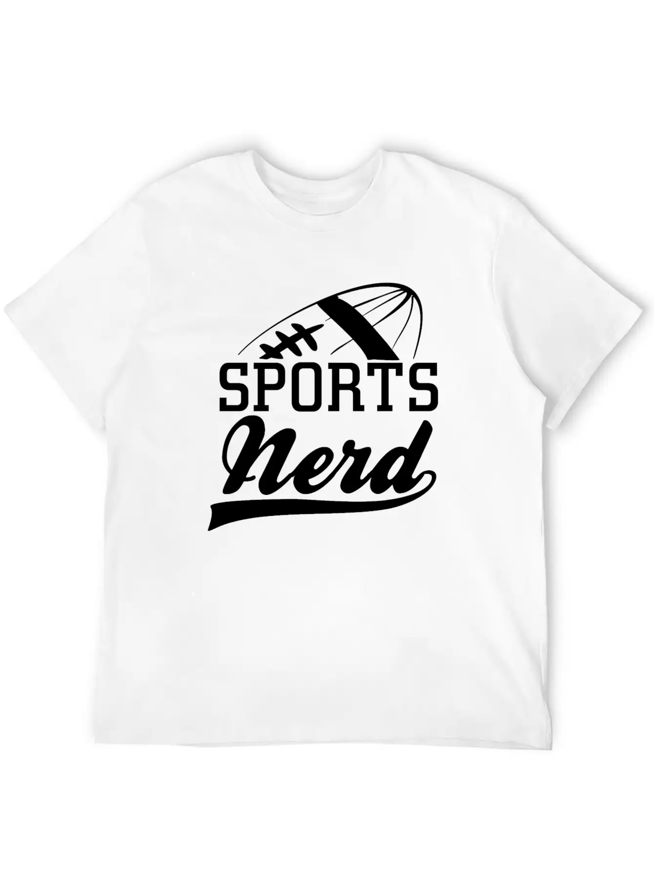 Sports Nerd Unisex Casual T-Shirt – Clean Design For Daily Comfort