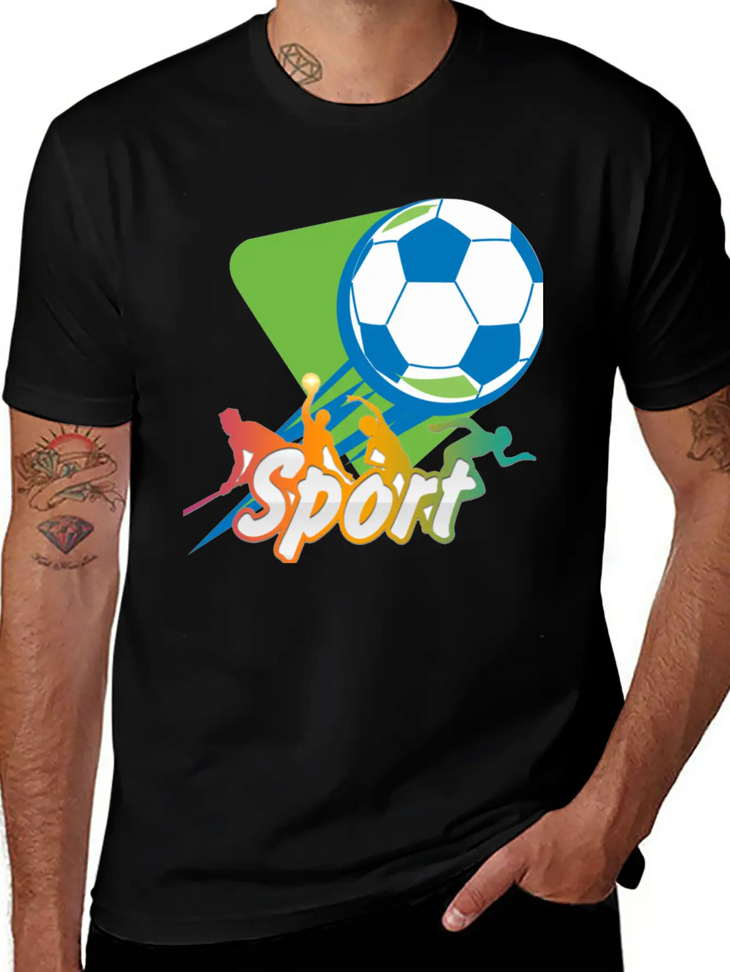 Sports Tshirt Unisex Casual T-Shirt – Clean Design For Daily Comfort