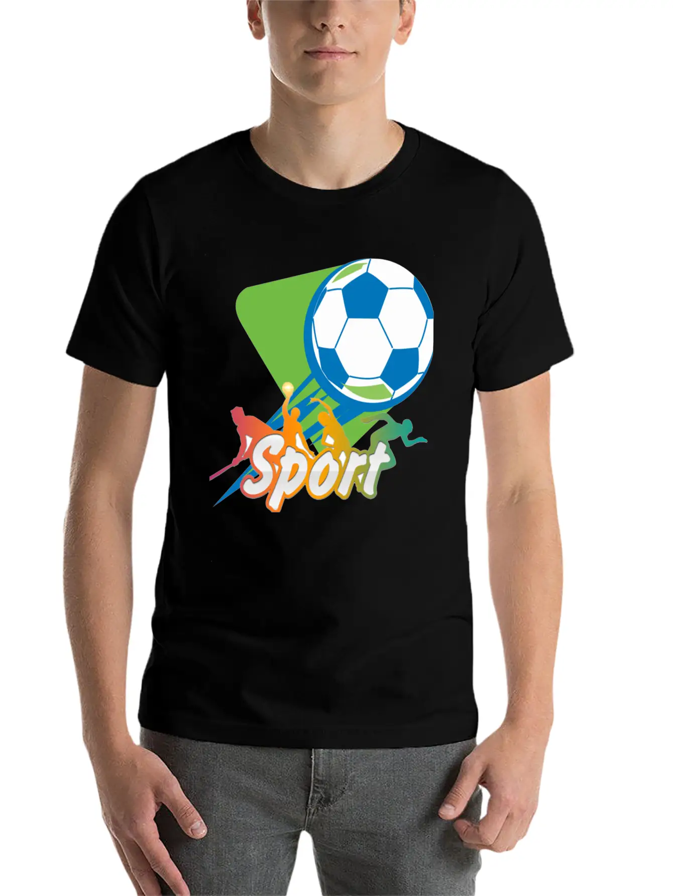 Sports Tshirt Unisex Casual T-Shirt – Clean Design For Daily Comfort