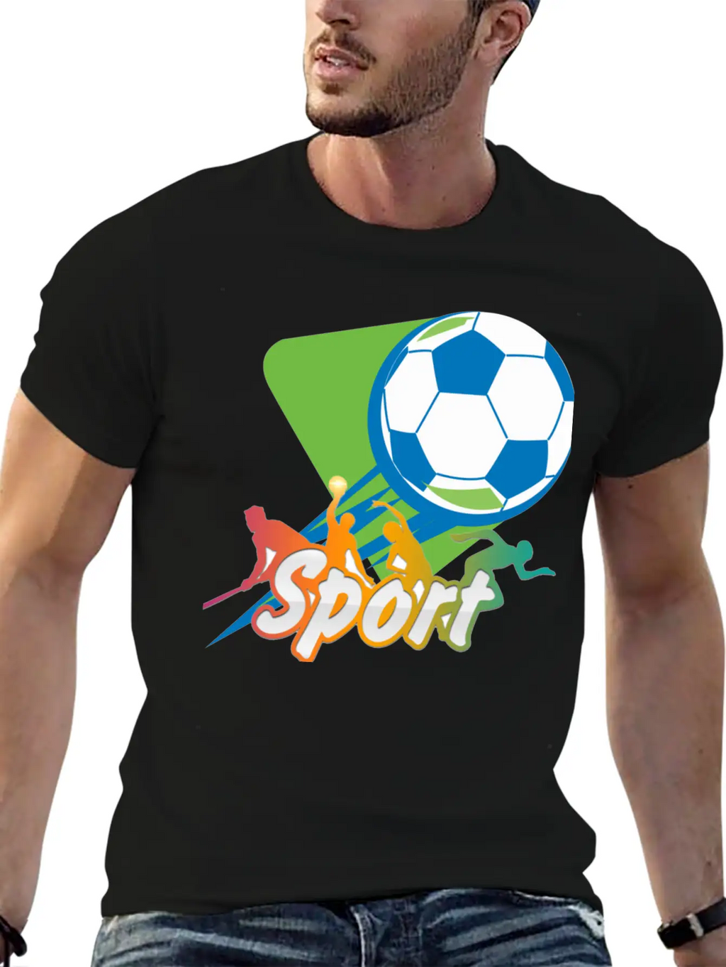 Sports Tshirt Unisex Casual T-Shirt – Clean Design For Daily Comfort