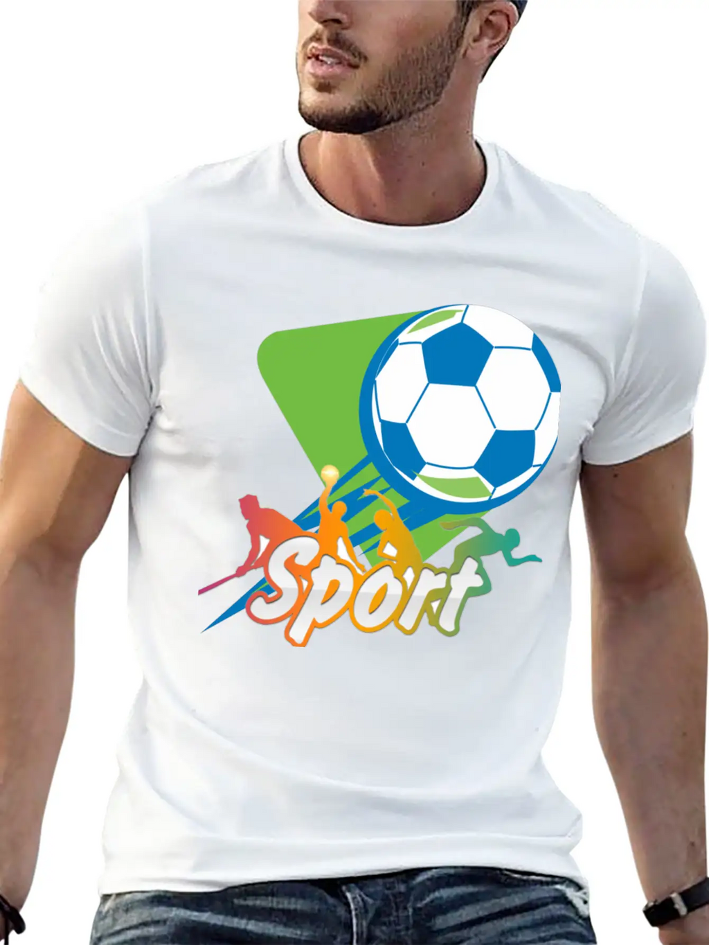 Sports Tshirt Unisex Casual T-Shirt – Clean Design For Daily Comfort
