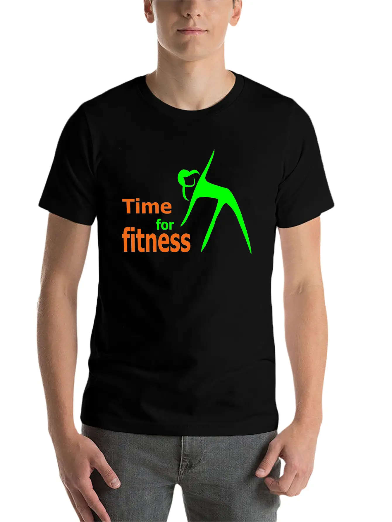 Sports Unisex Short Sleeve Soft Cotton T-Shirt – Casual Everyday Wear