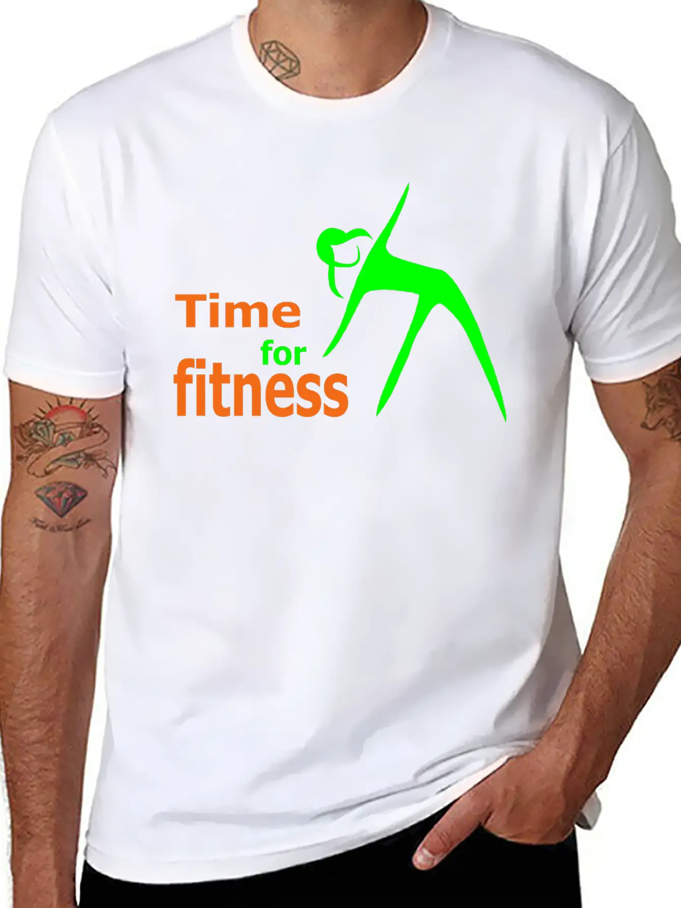 Sports Unisex Short Sleeve Soft Cotton T-Shirt – Casual Everyday Wear