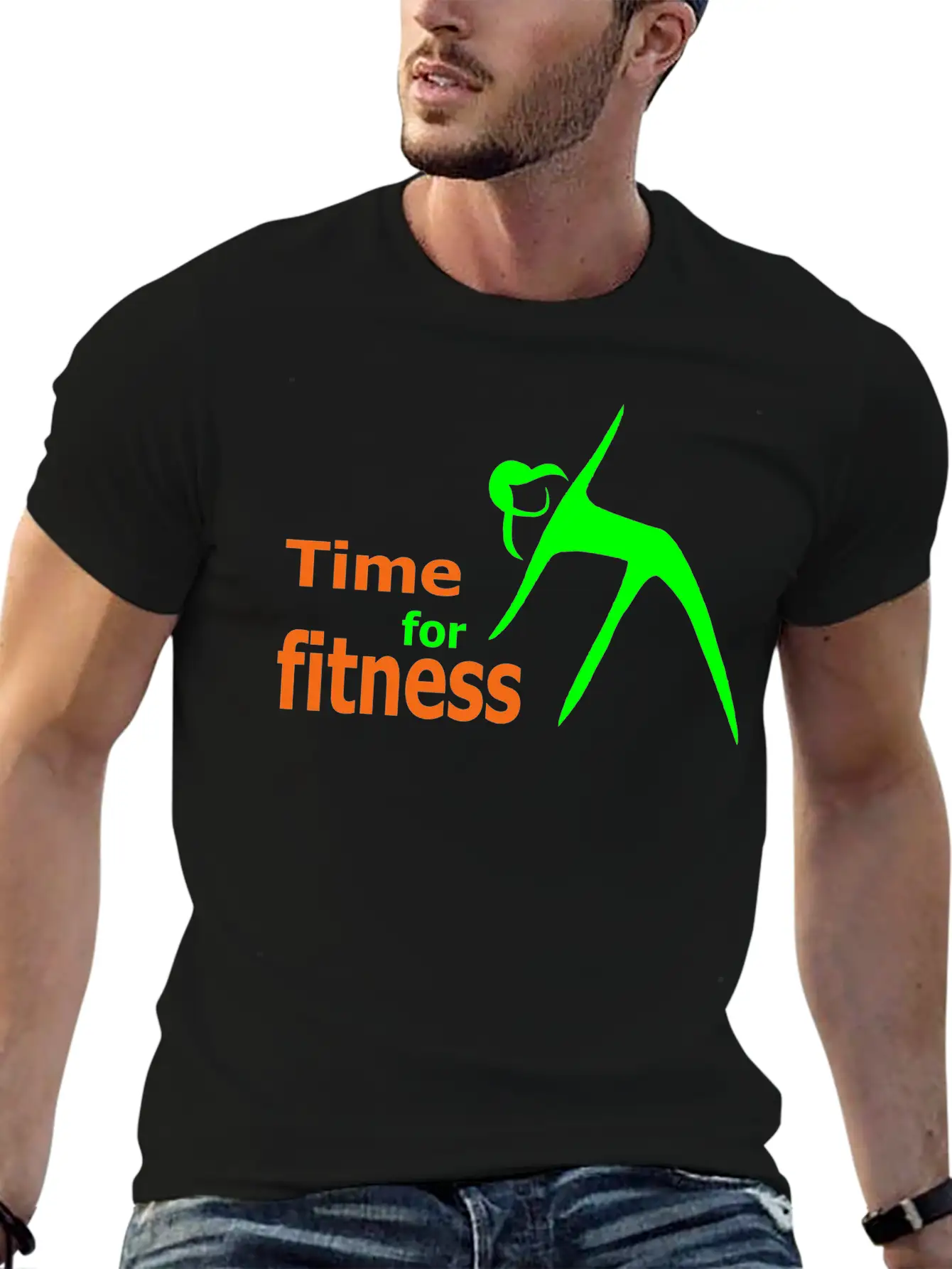 Sports Unisex Short Sleeve Soft Cotton T-Shirt – Casual Everyday Wear